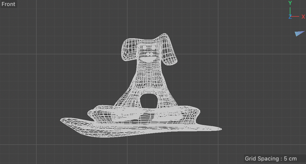 First object - character look C4D
