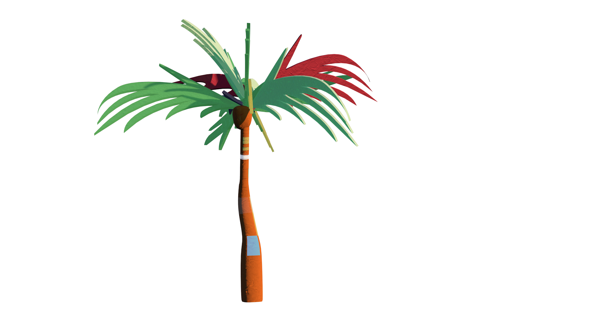 Look Development: Palm Textures
