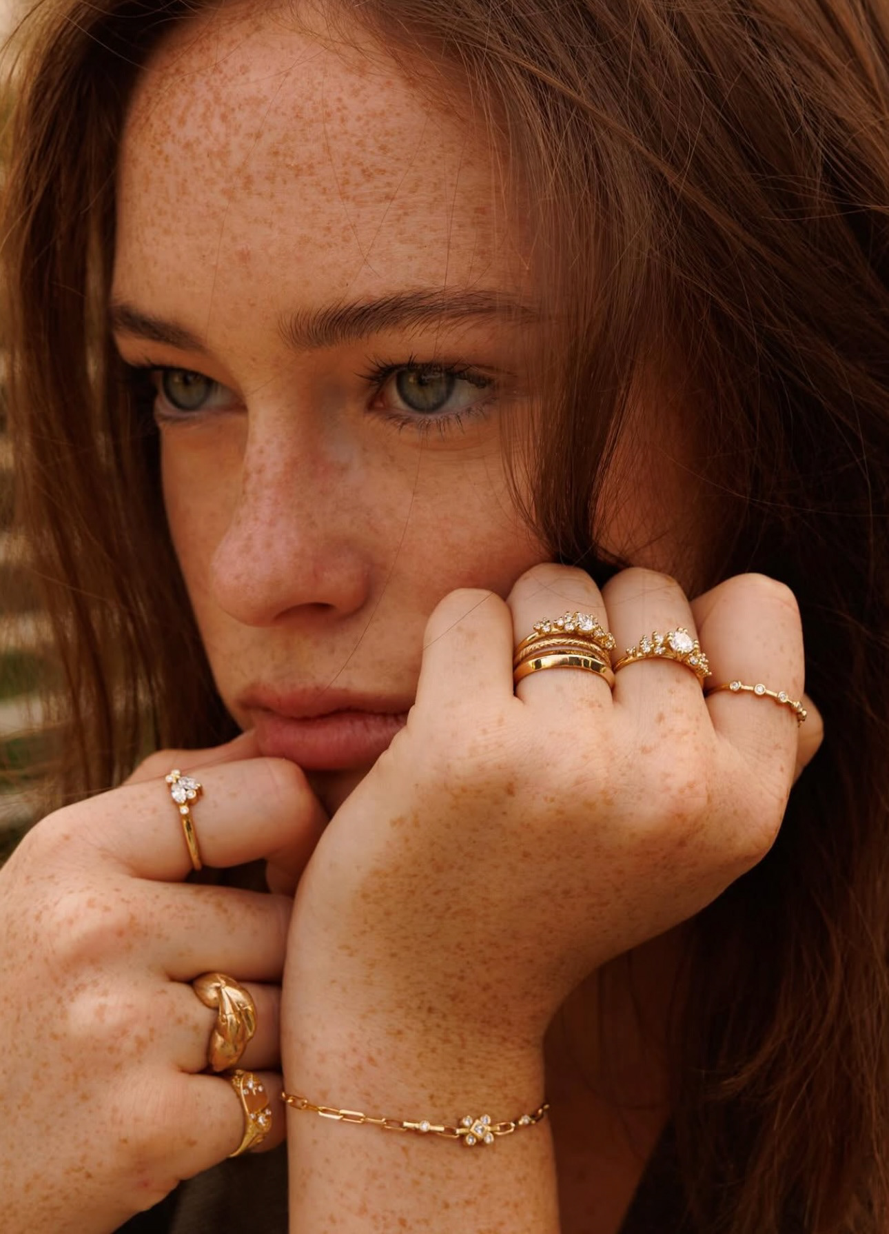 Campaign shoot for COH JEWELRY