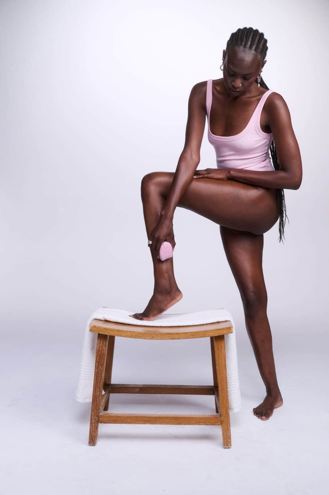 Campaign shoot for MAGNITONE SKINCARE