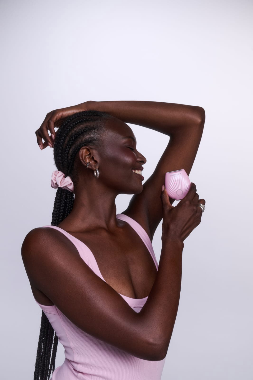 Campaign shoot for MAGNITONE SKINCARE