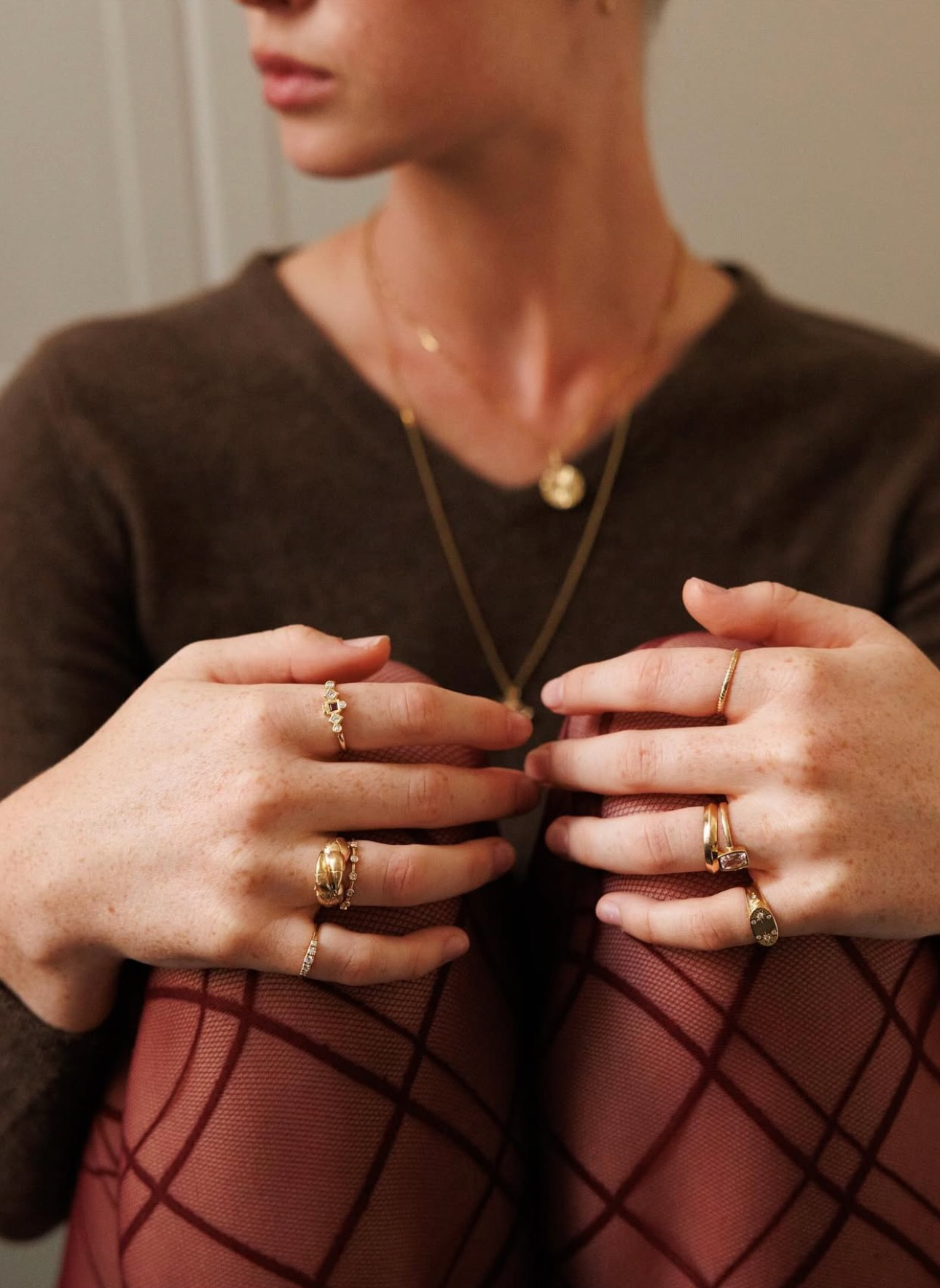 Campaign shoot for COH JEWELRY