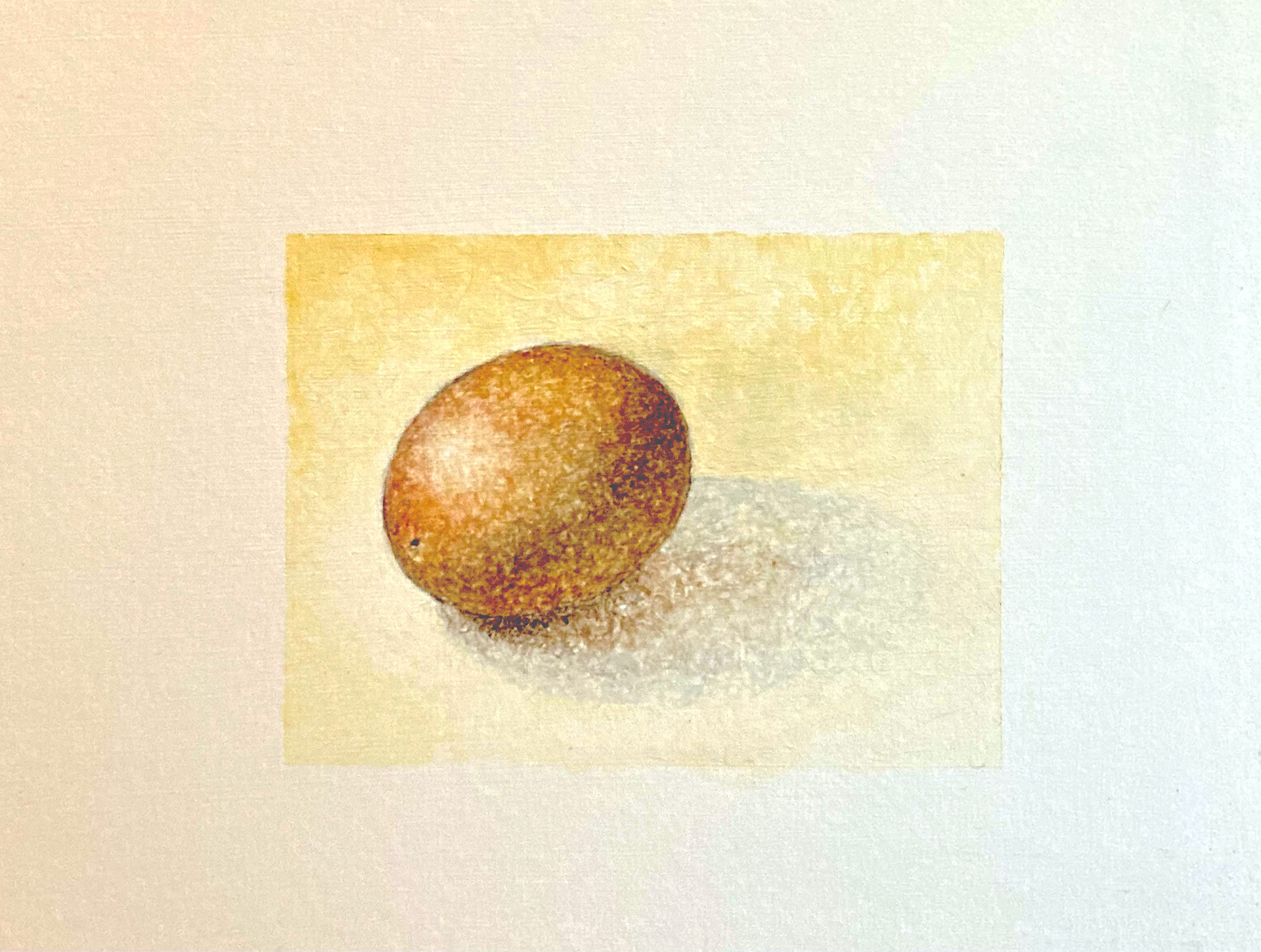 eigenheid | 2023 | acryl op karton | 10 x 15 cm
