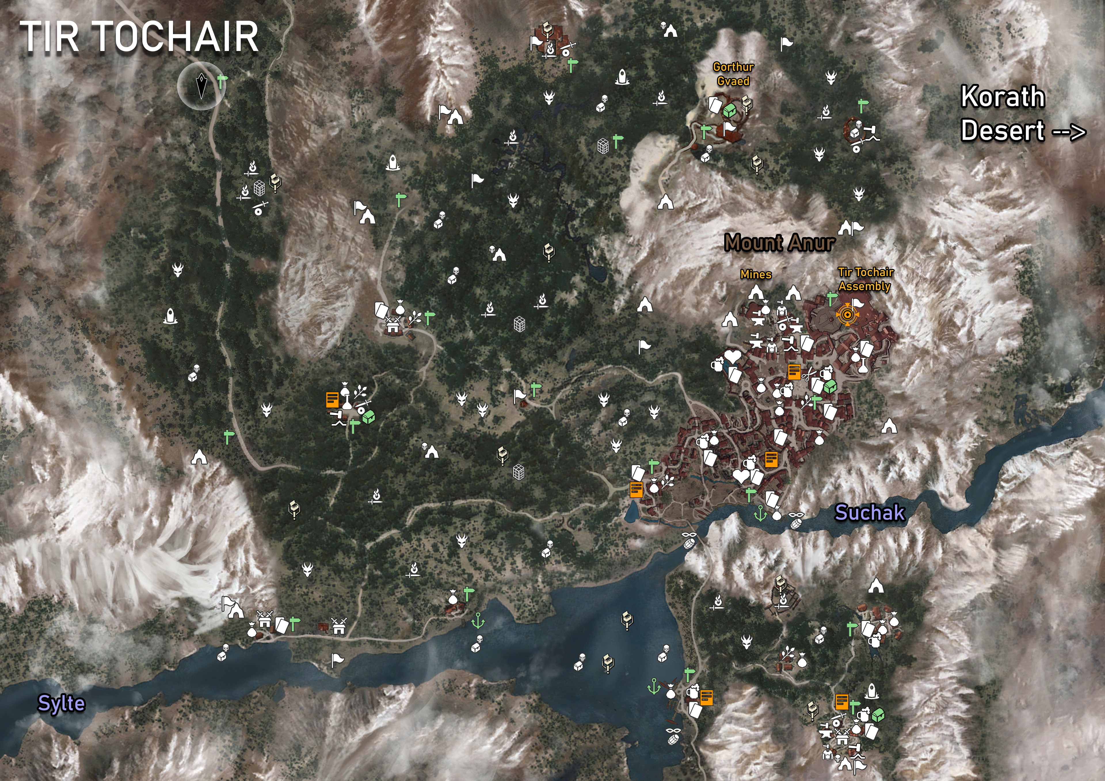 2024 - MAP for The witcher 3 "tarnished glory" (personnal project)