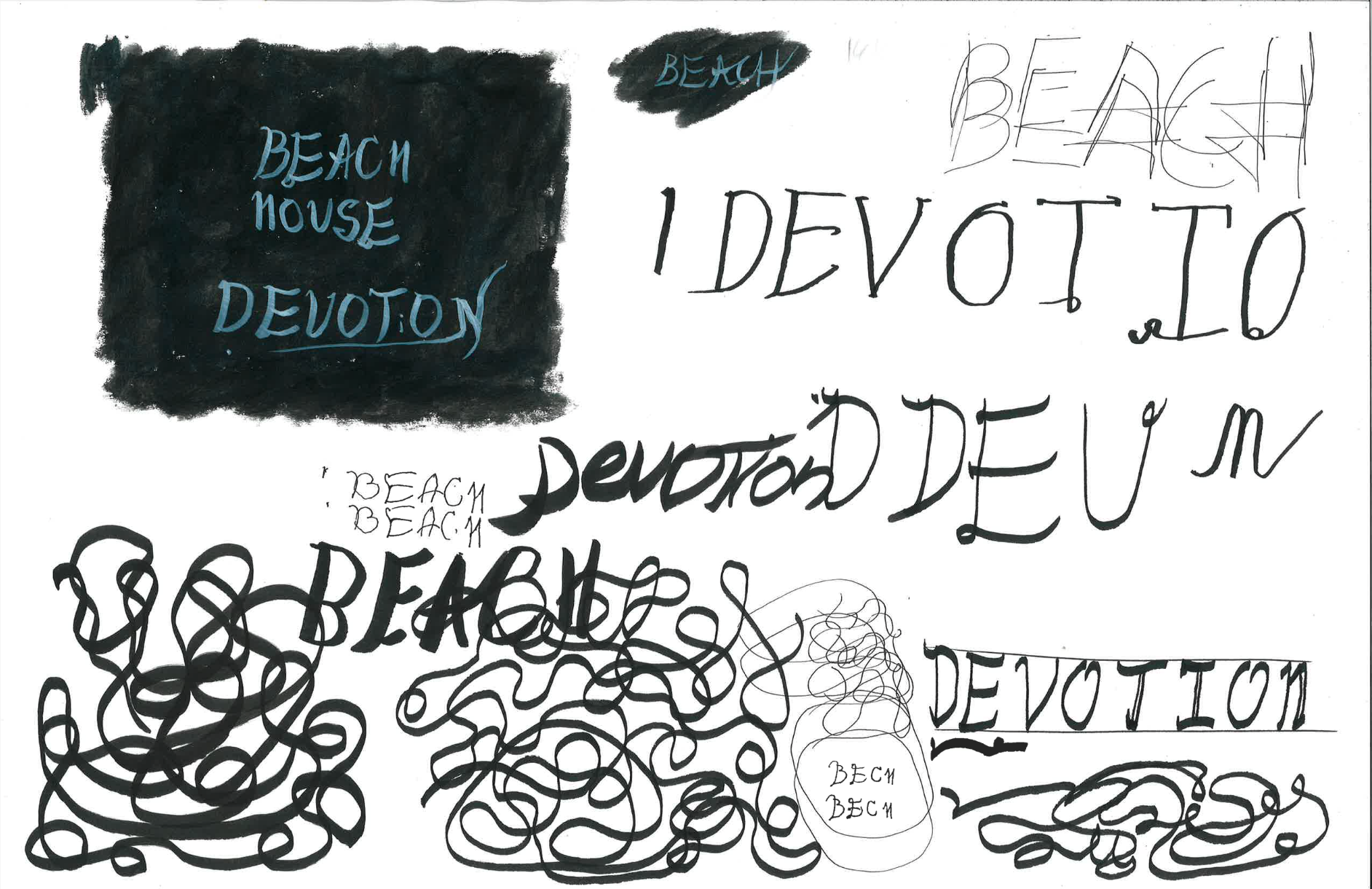 SEVERAL SCRIBBLES