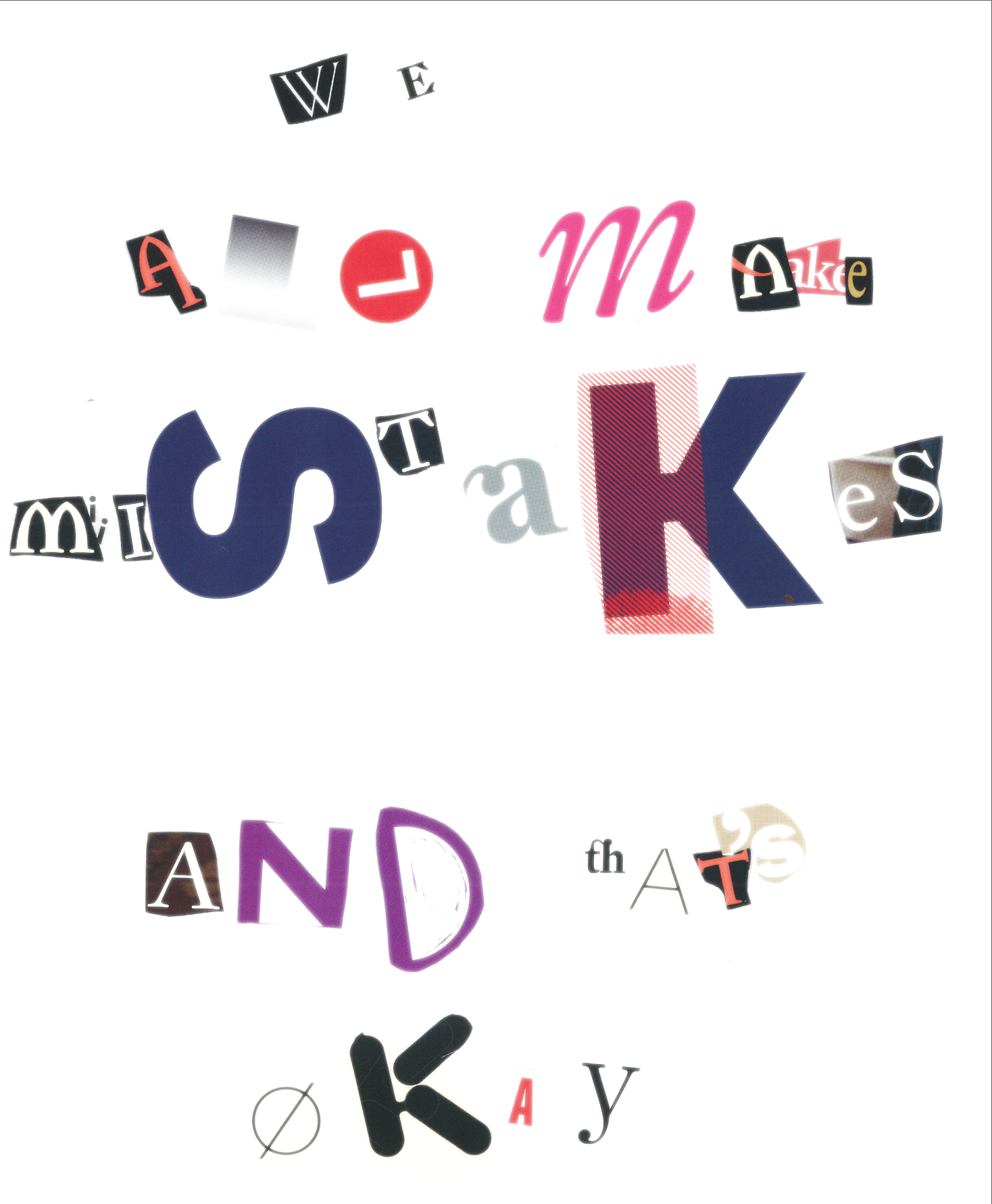 STOLEN ZINE LETTERS