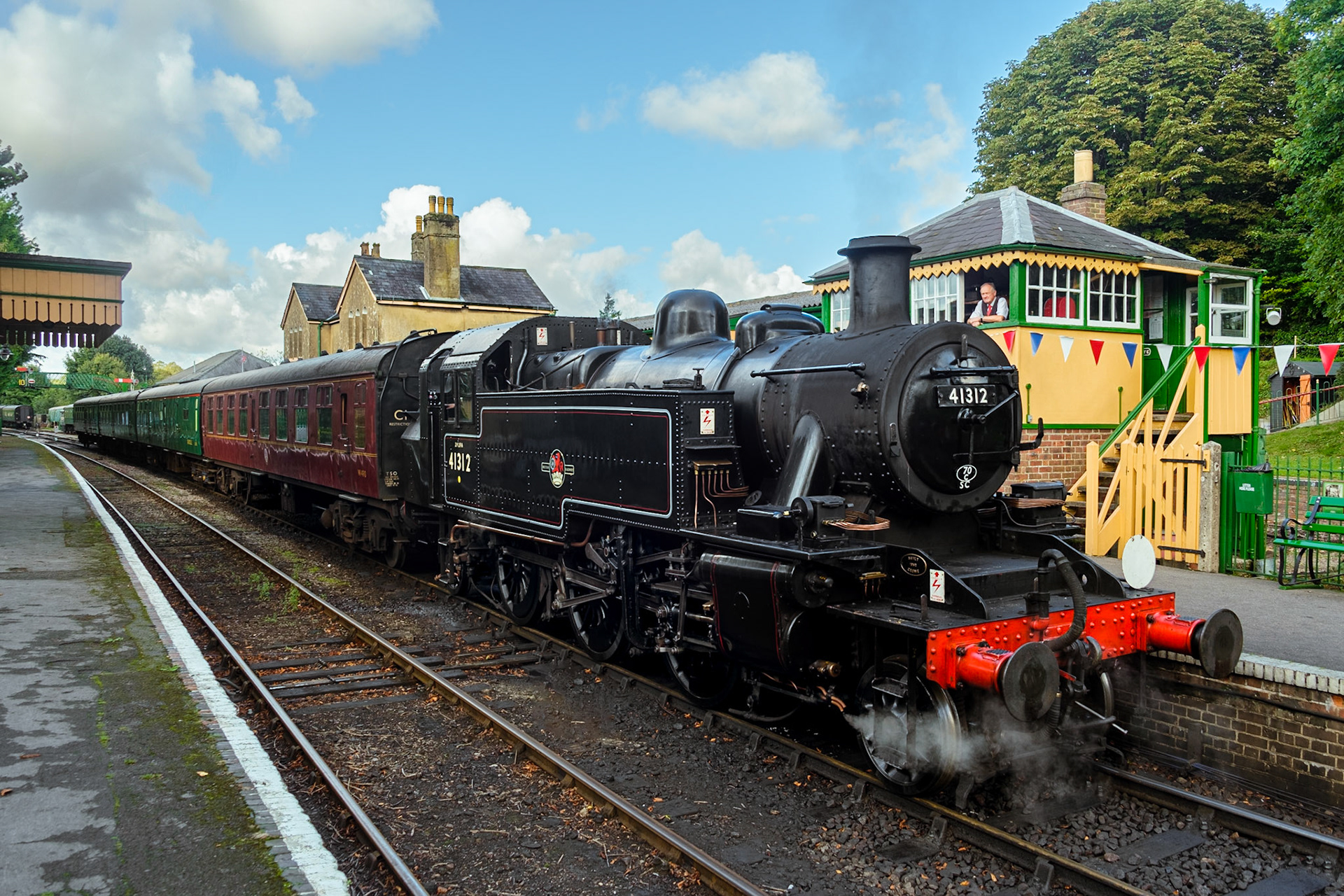 Ready to depart from Alresford