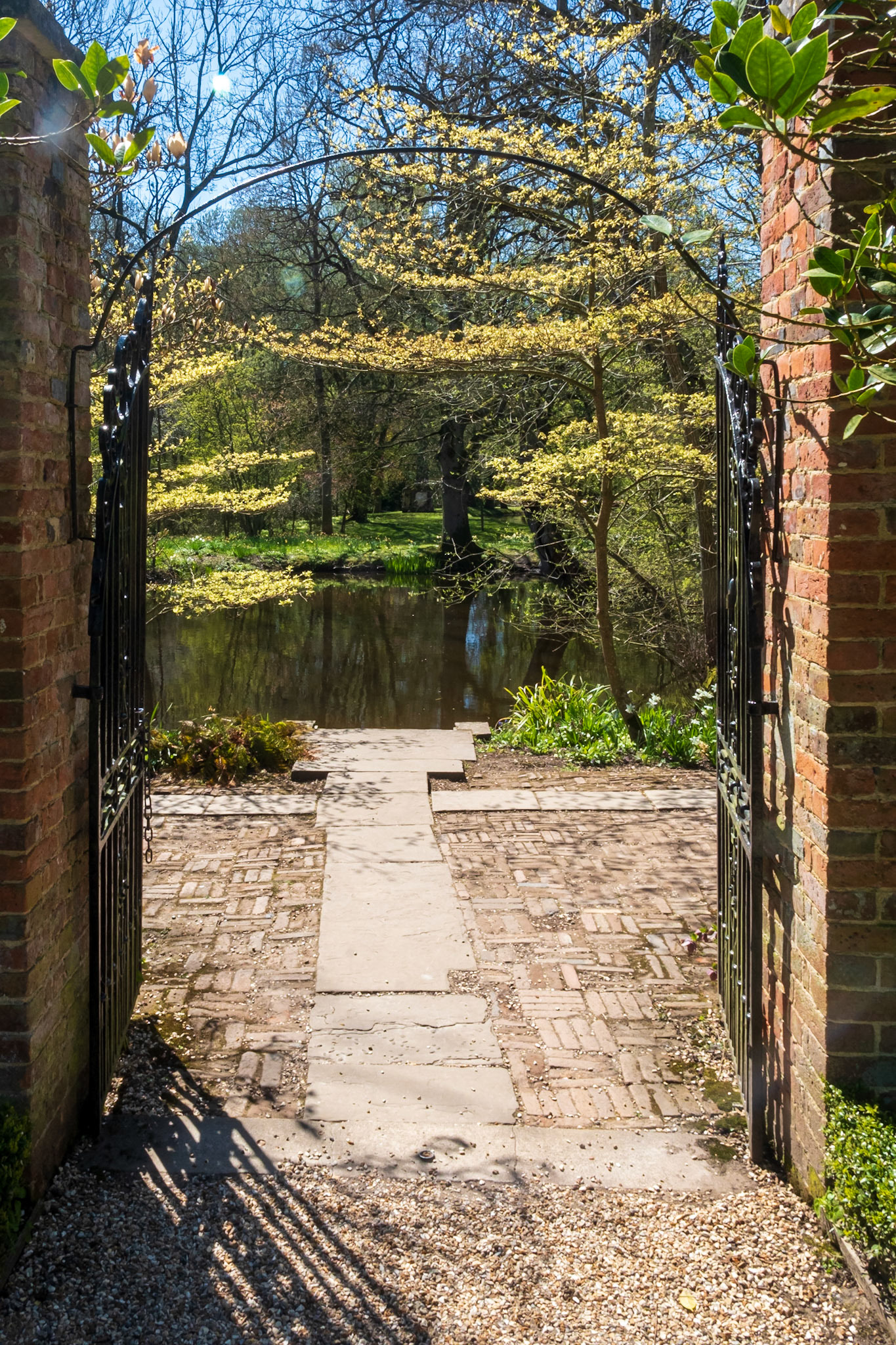 View through the gate