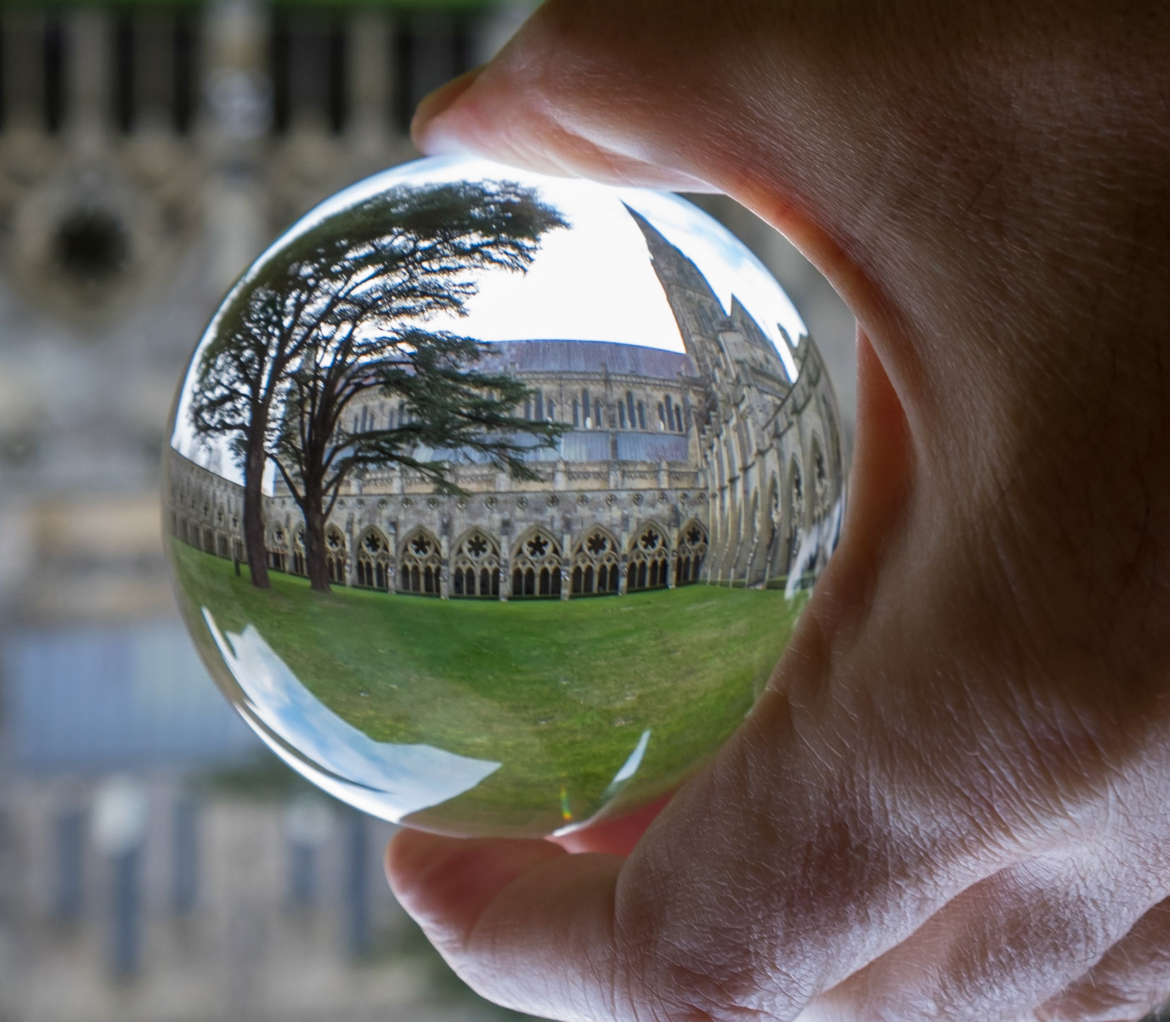 Holding the cathedral in my hand