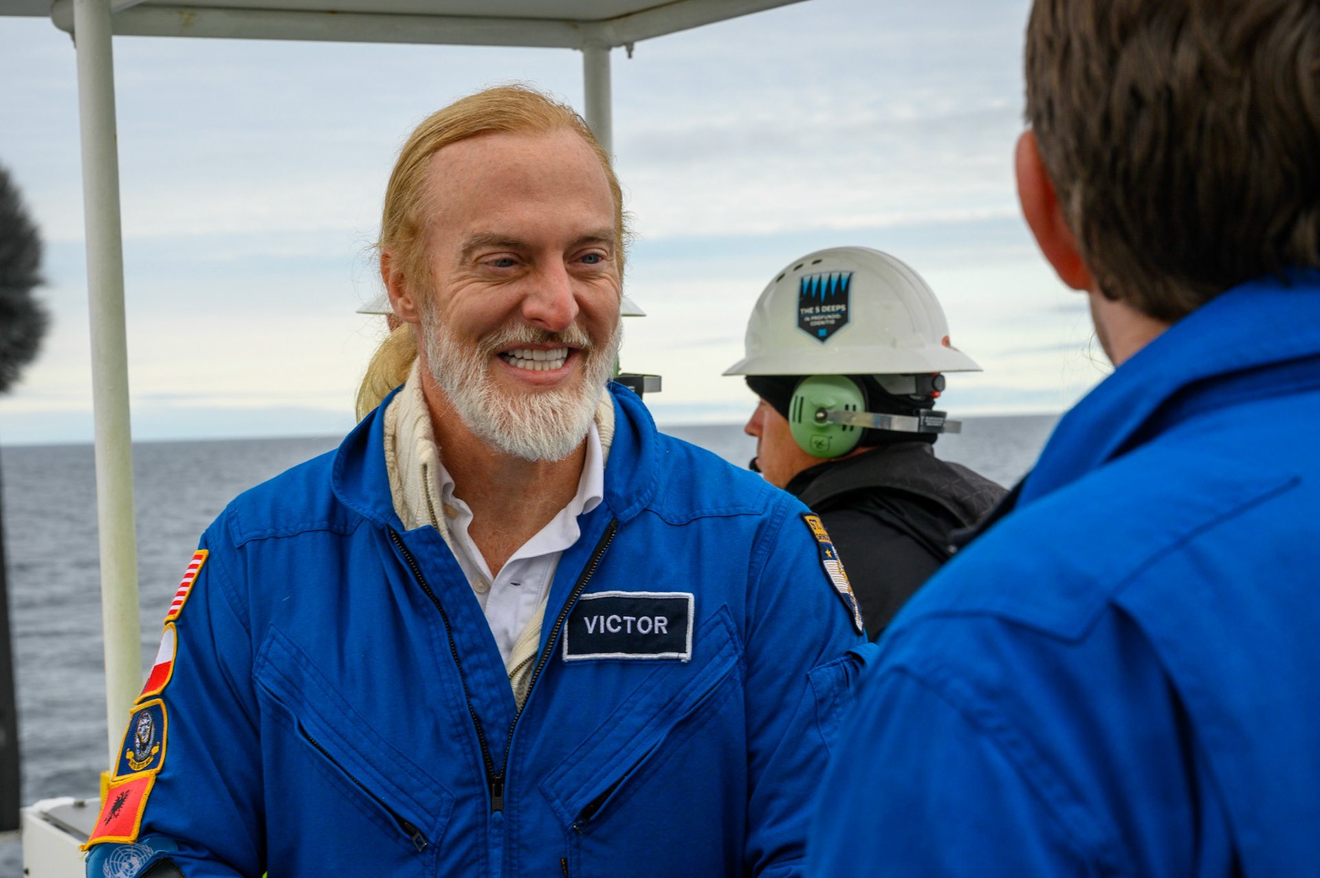 Vescovo post dive 3 interview