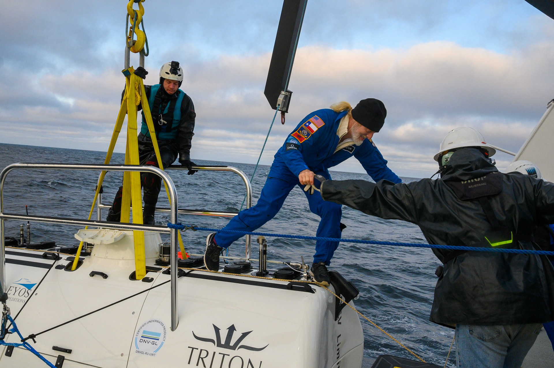 Vescovo emerges from DSV Limiting Factor