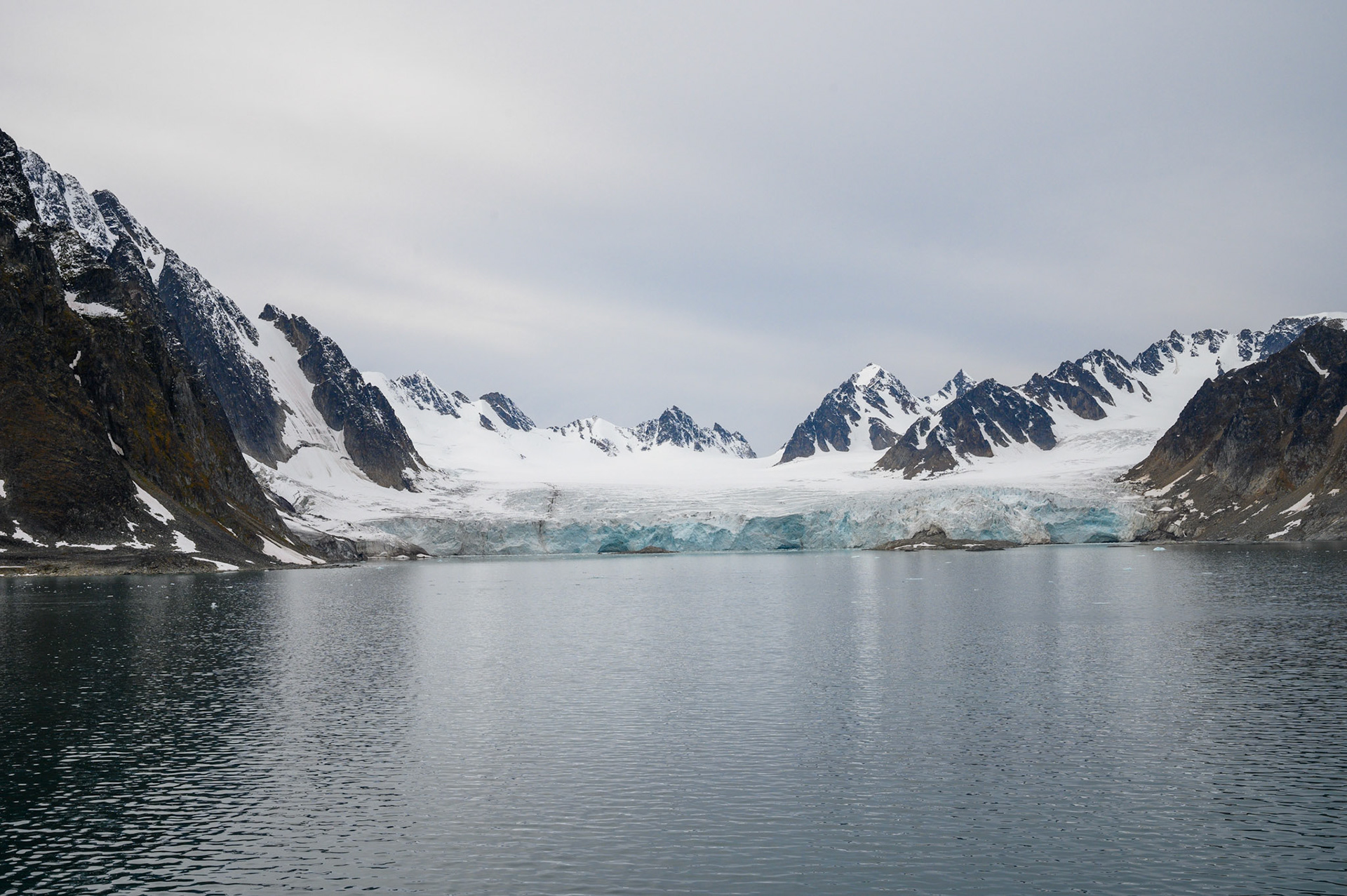 Glacier, Spitsbergen Island