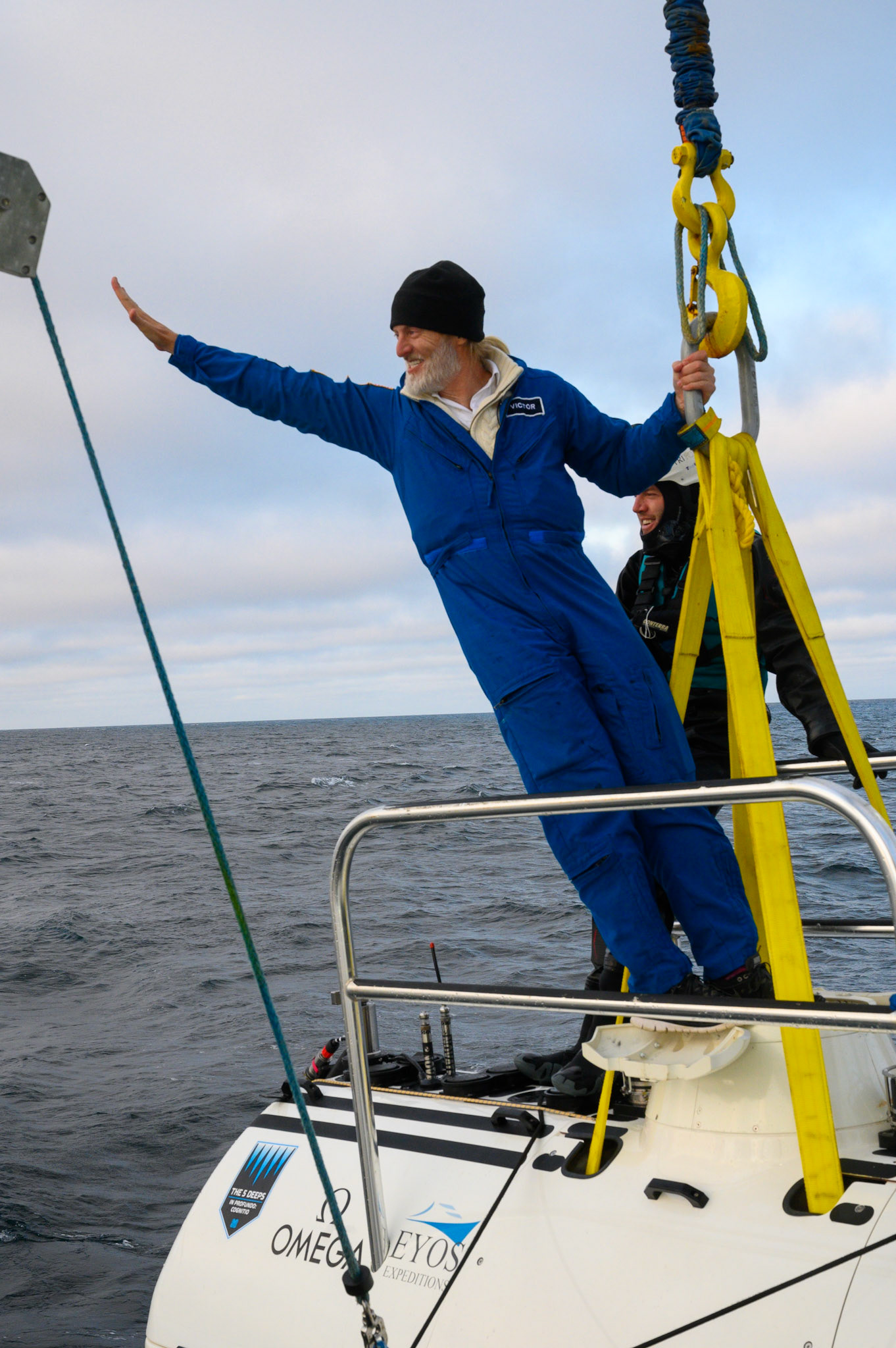 Vescovo emerges from DSV Limiting Factor