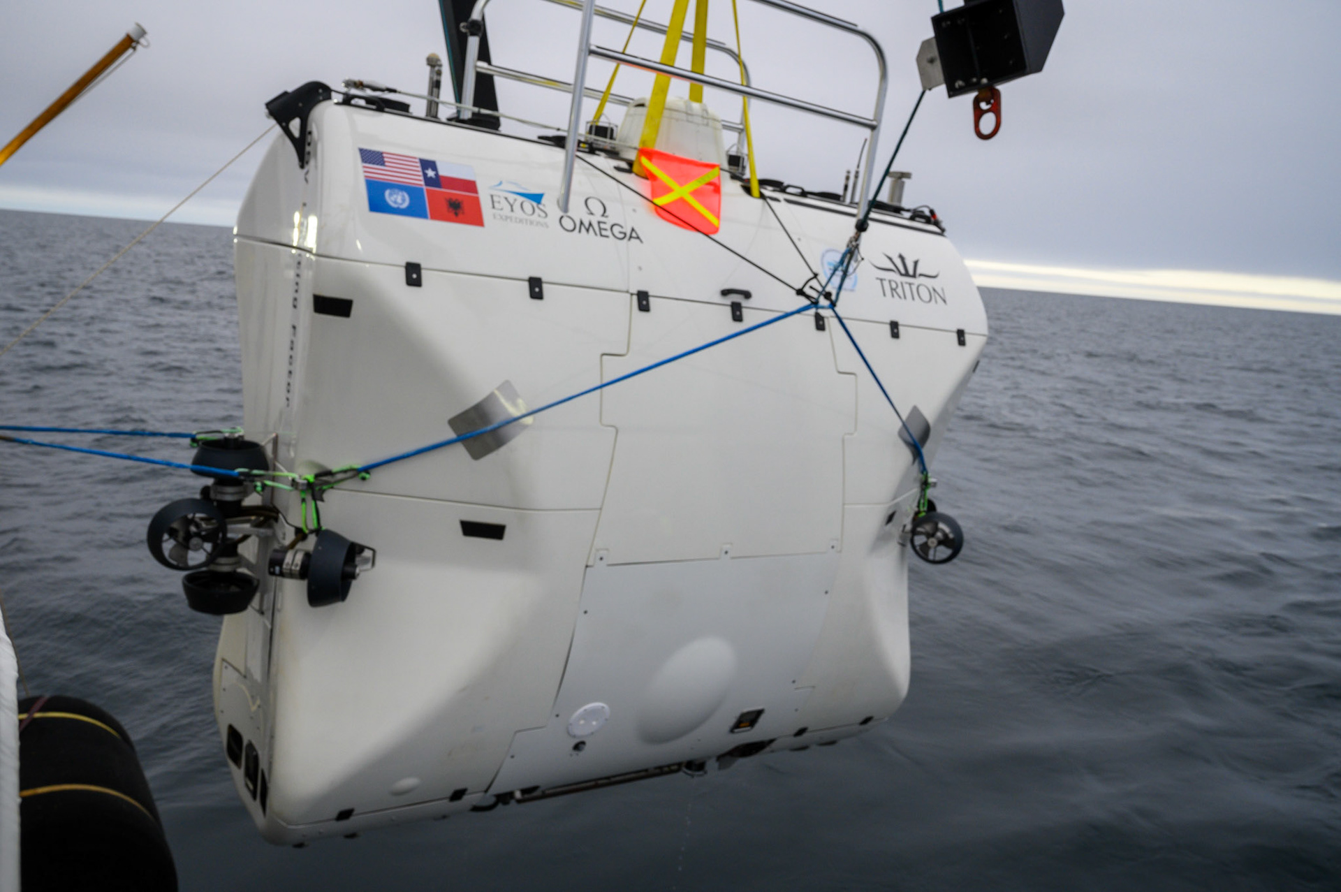 DSV Limiting Factor dive 2 launch