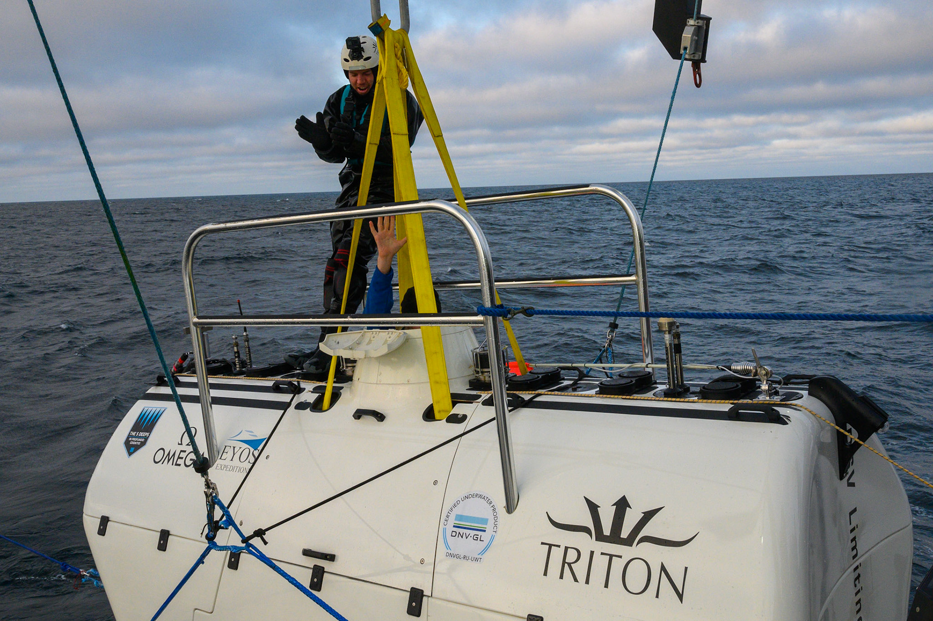 Vescovo emerges from DSV Limiting Factor