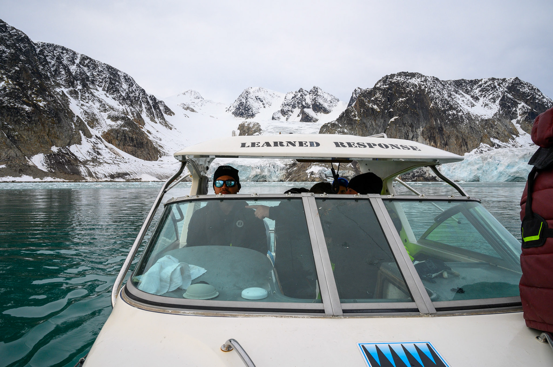 Glacier, Spitsbergen Island