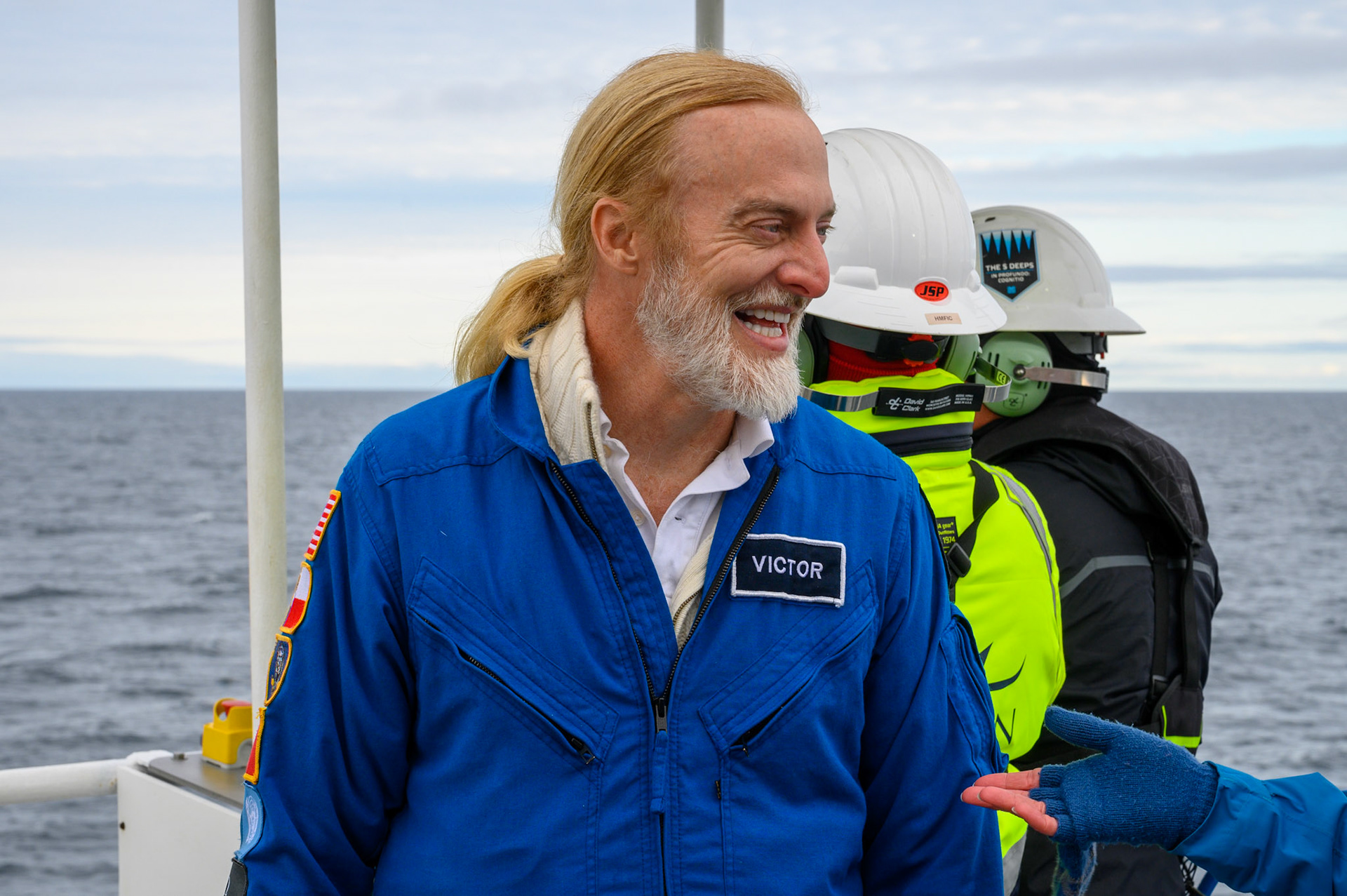 Vescovo post dive 3 interview