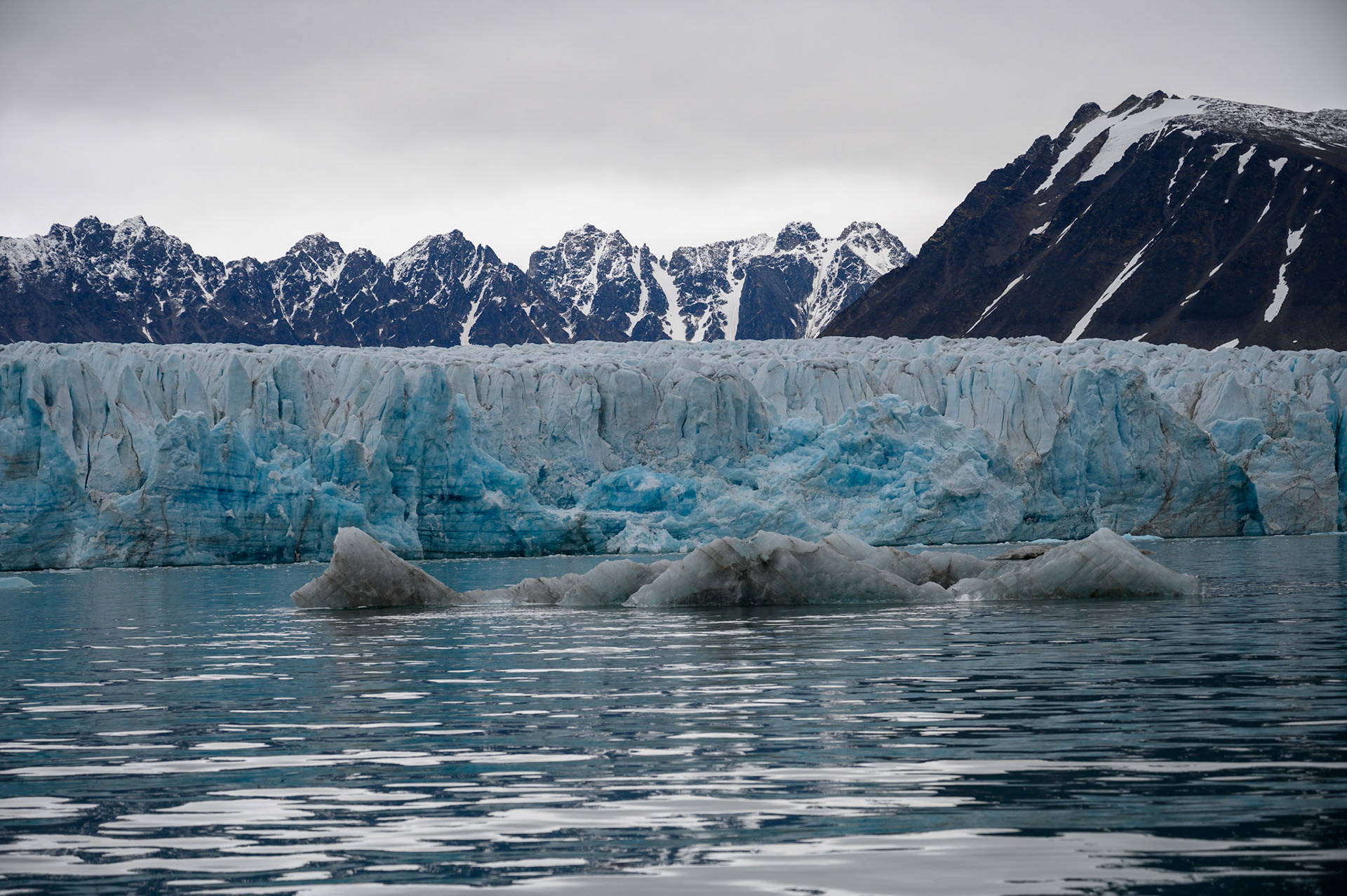 Glacier, Spitsbergen Island