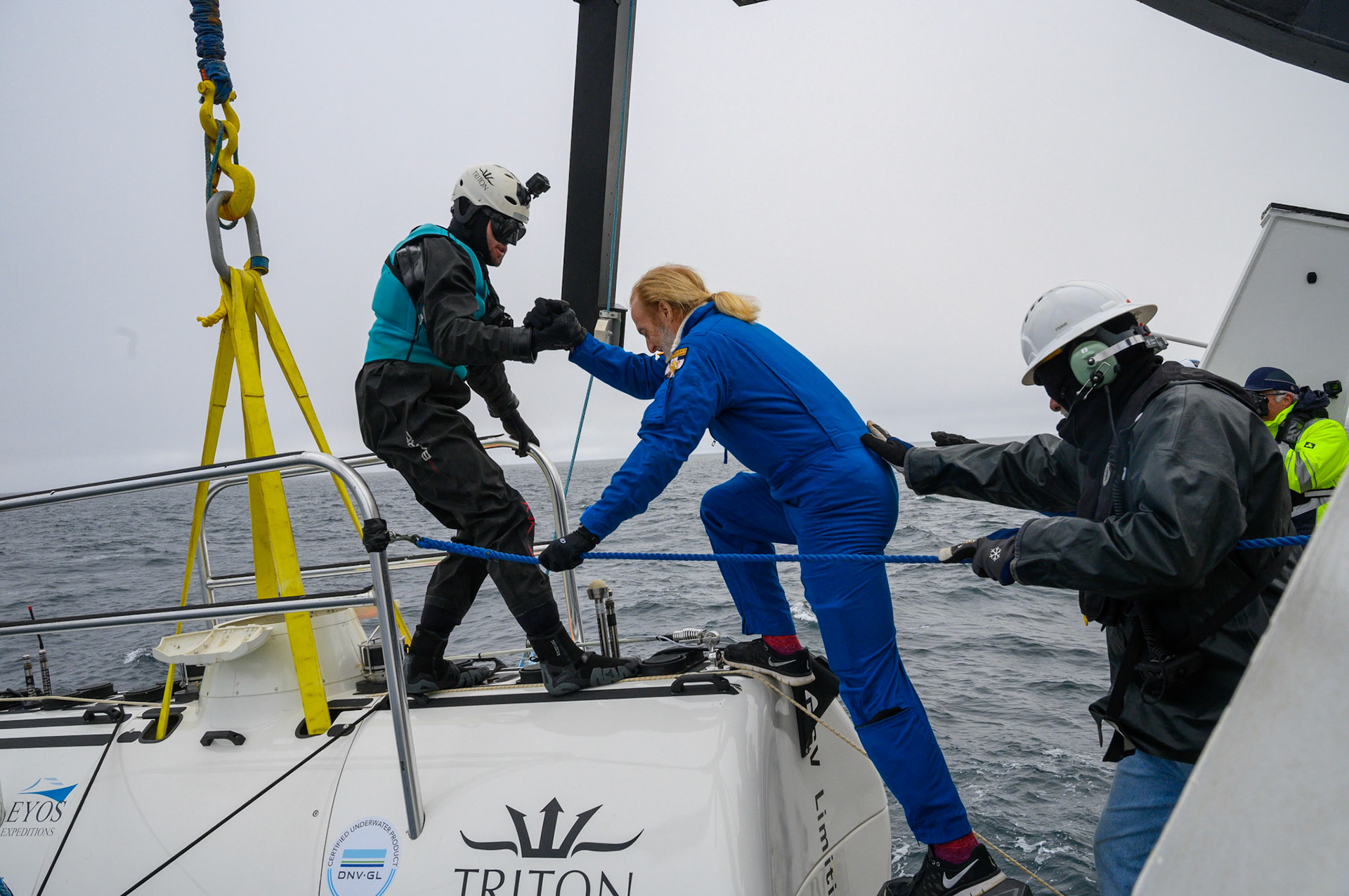 Vescovo boards DSV Limiting Factor