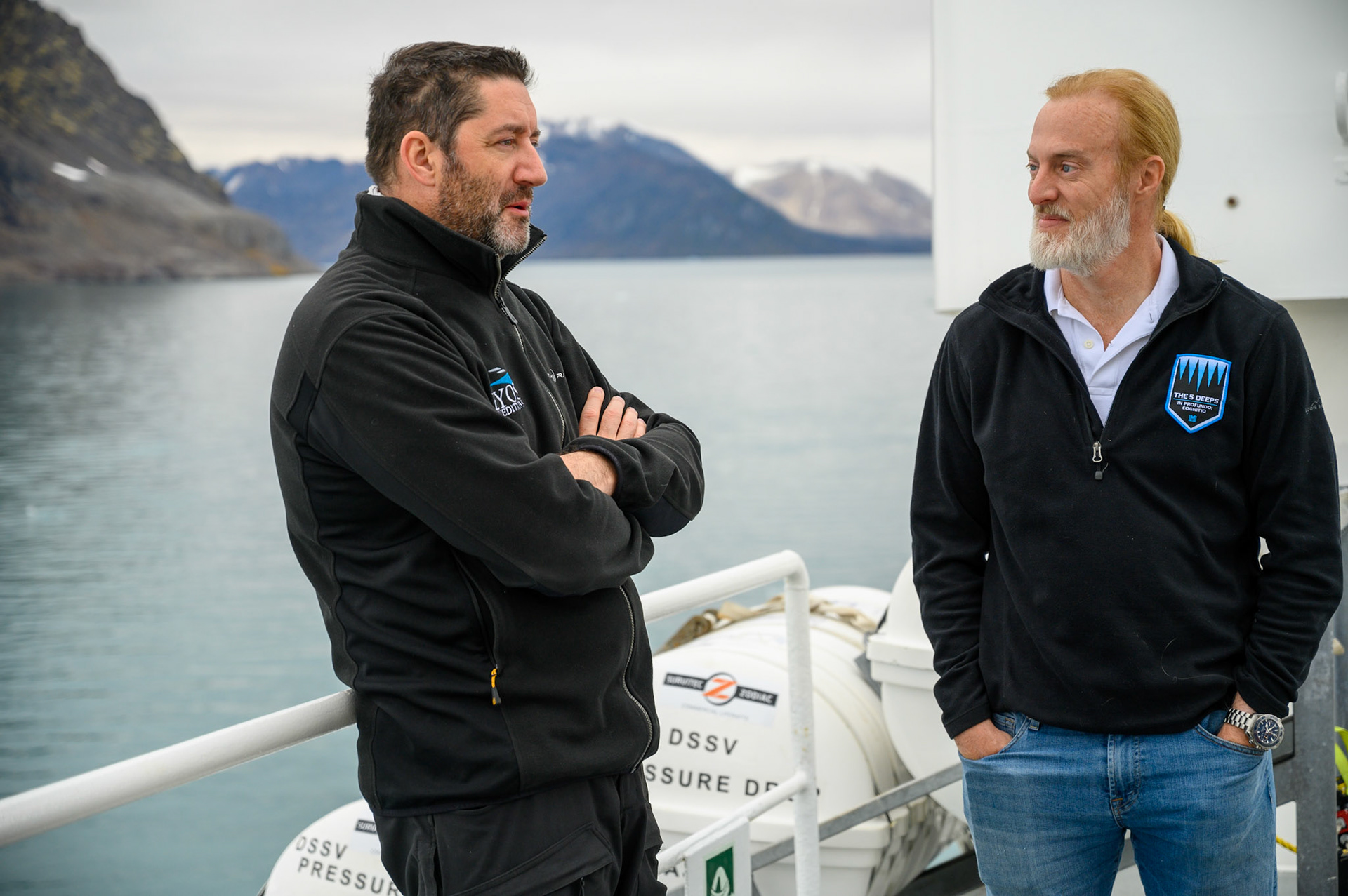 Murray (L), Vescovo (R)