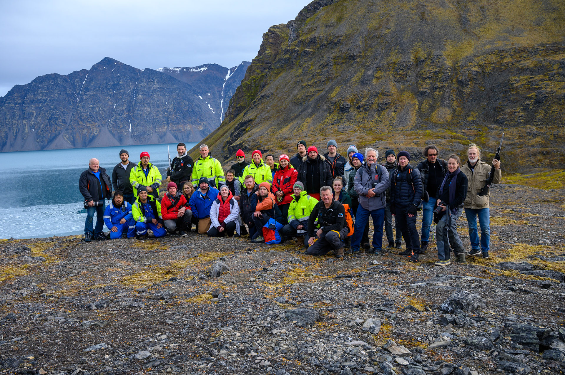 Five Deeps Expedition Members