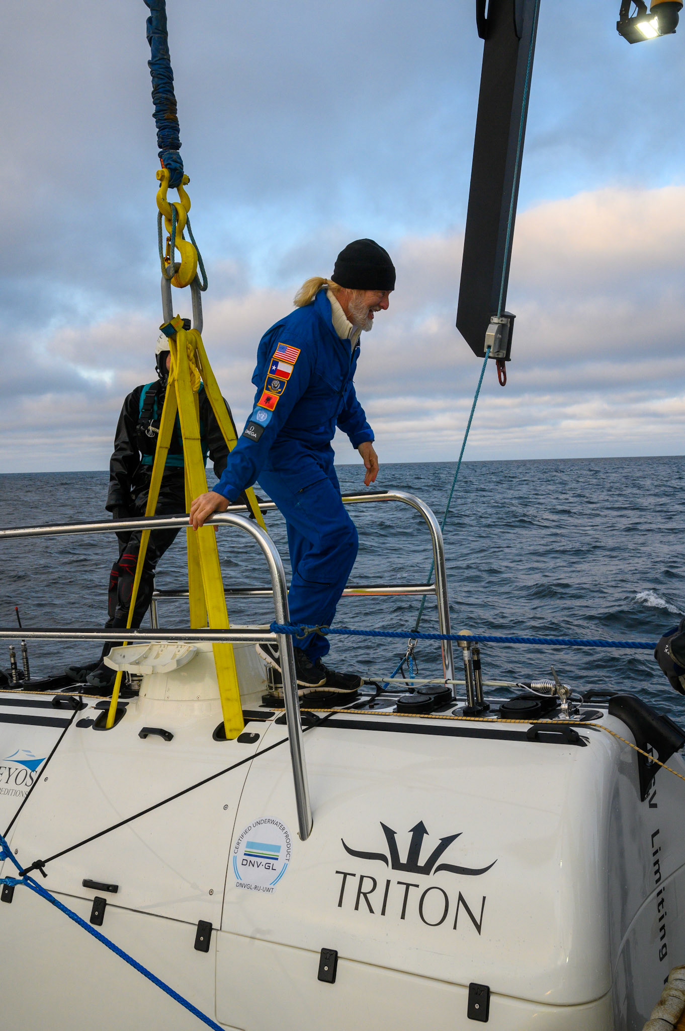 Vescovo emerges from DSV Limiting Factor