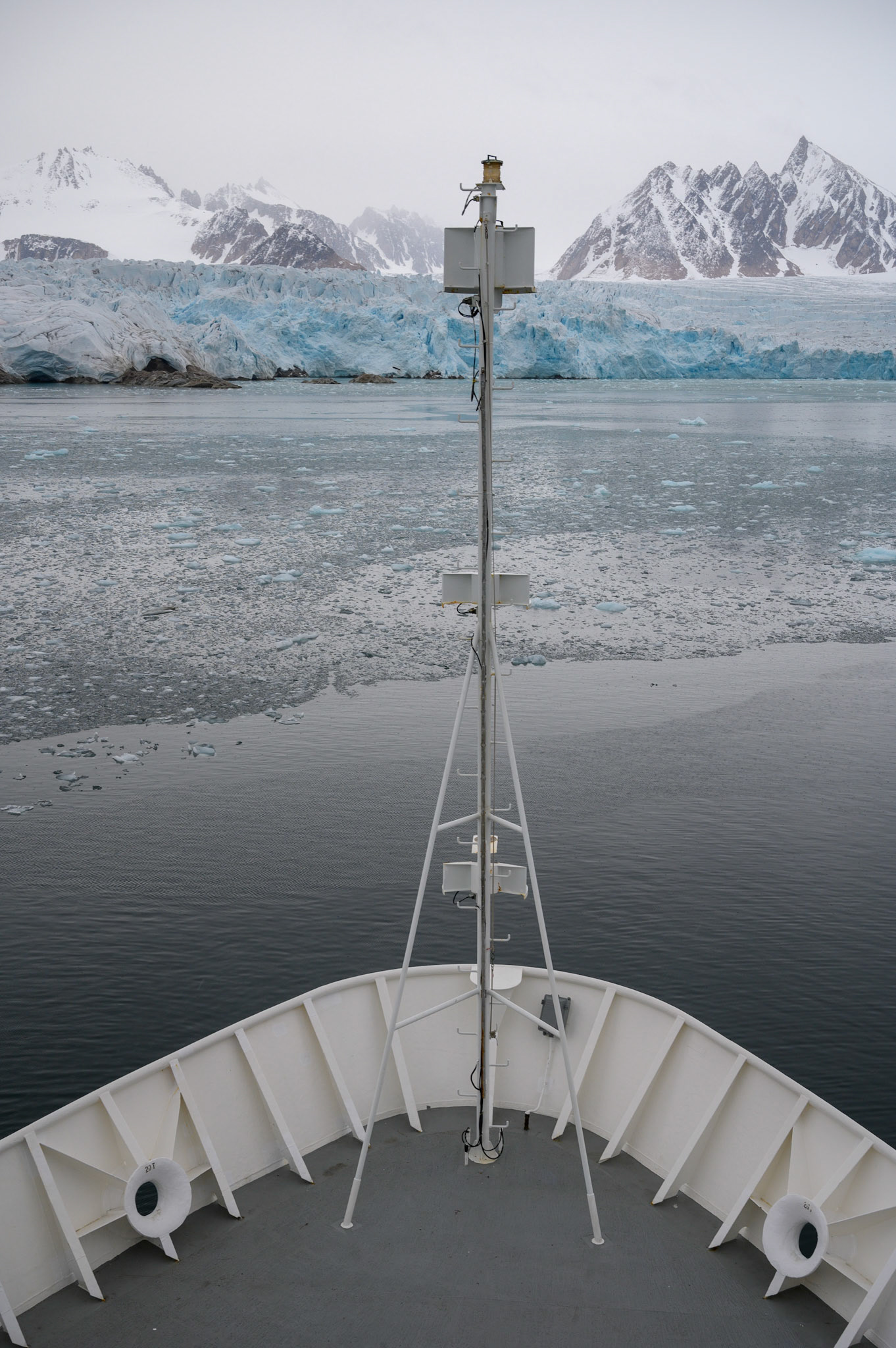 Glacier, Spitsbergen Island