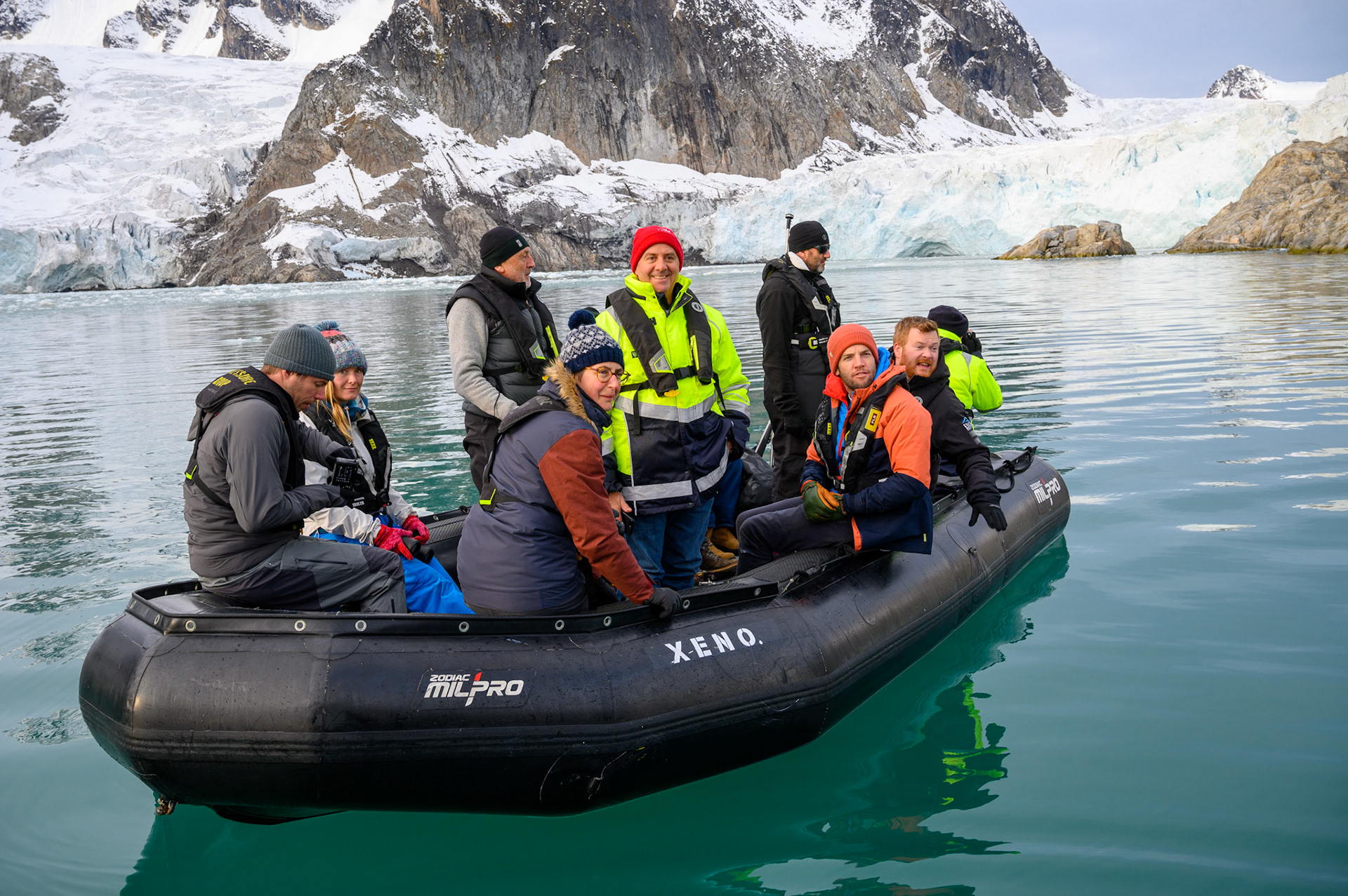 Glacier, Spitsbergen Island