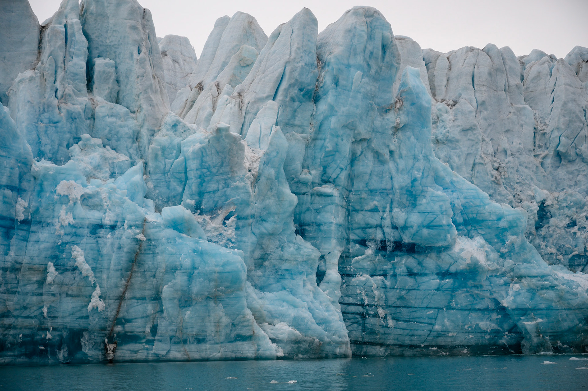 Glacier, Spitsbergen Island