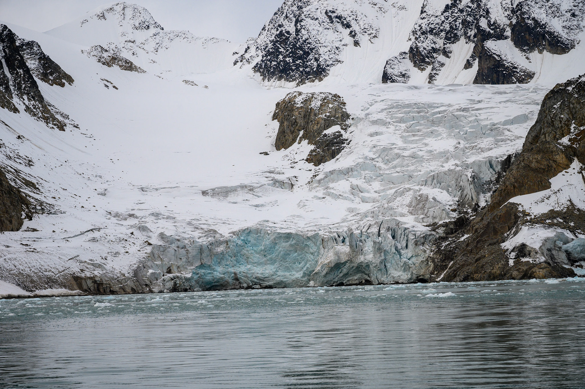 Glacier, Spitsbergen Island