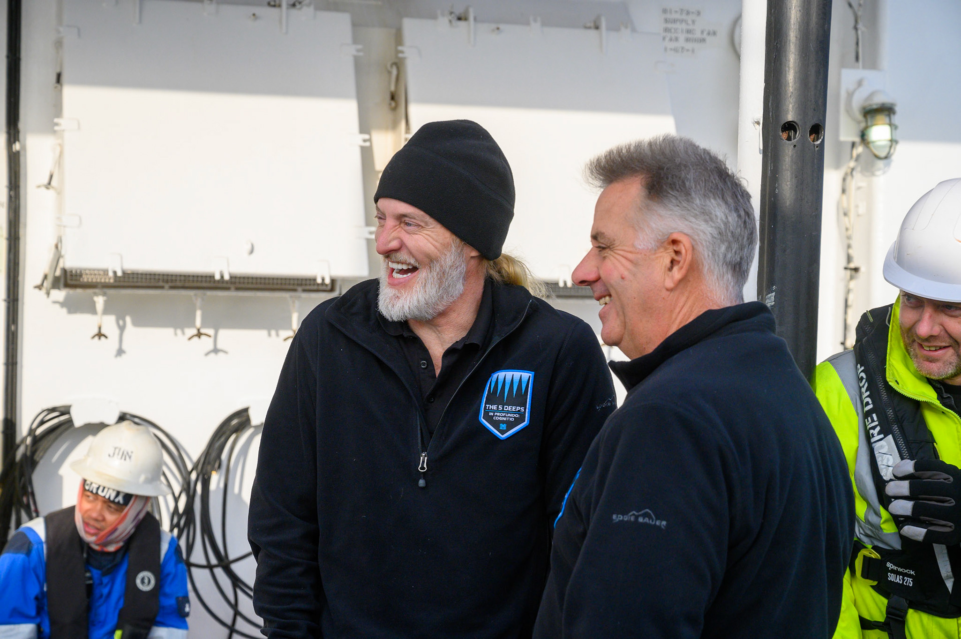 Vescovo (L), Lahey (R)