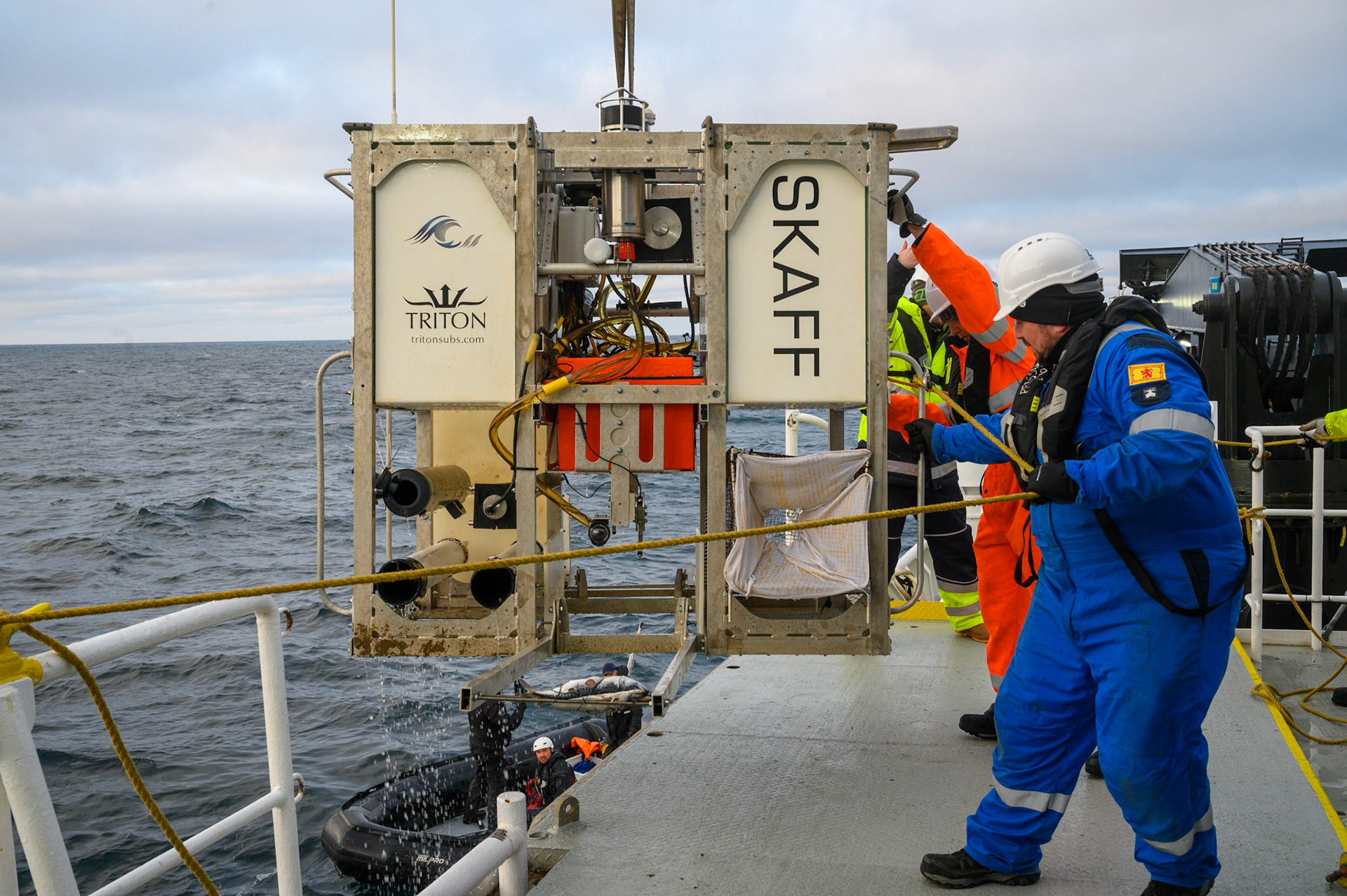 Lander SKAFF recovery