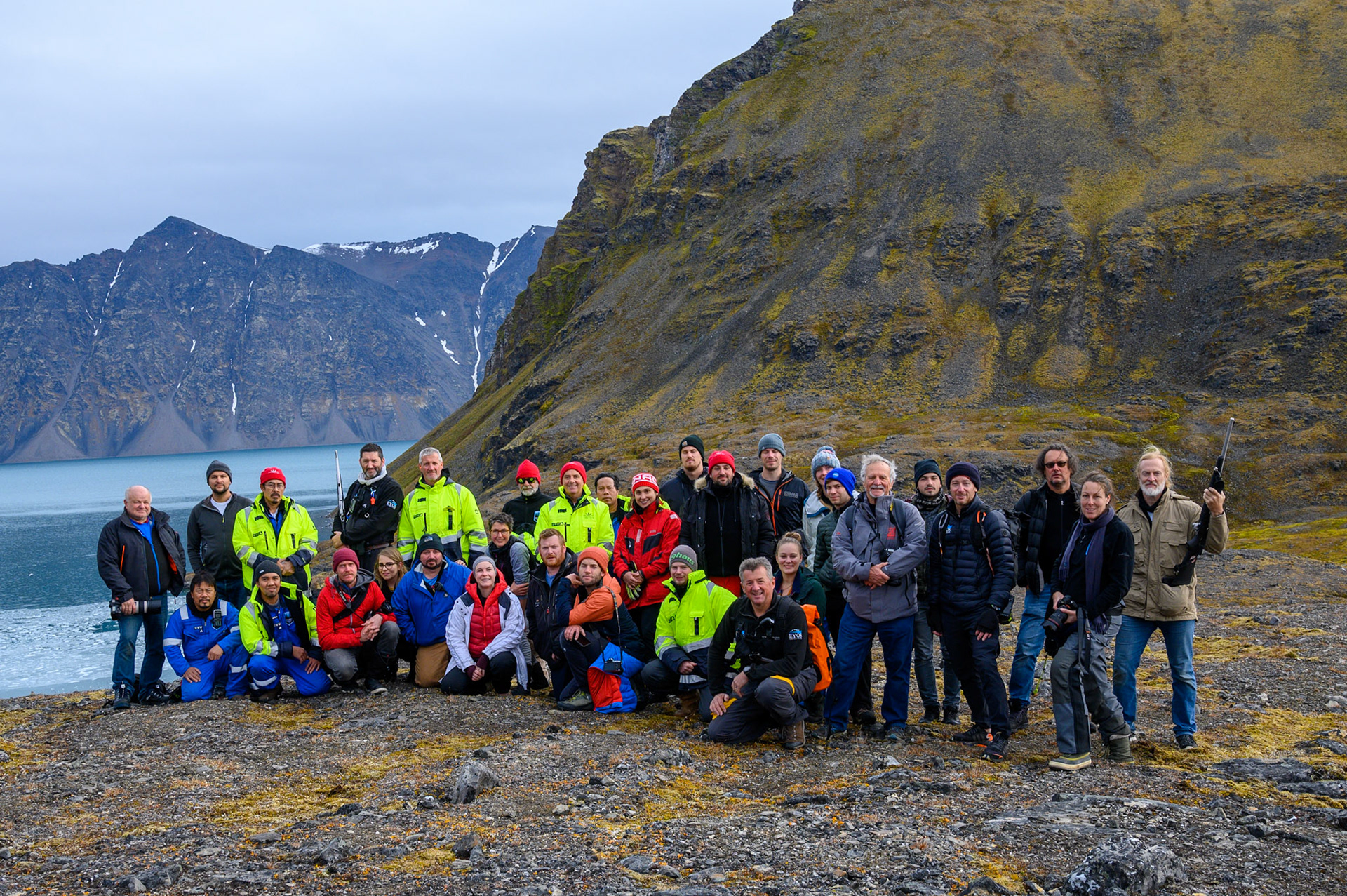 Five Deeps Expedition Members