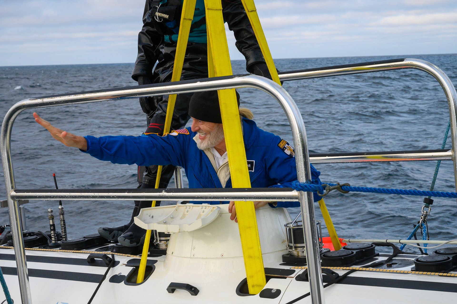 Vescovo emerges from DSV Limiting Factor