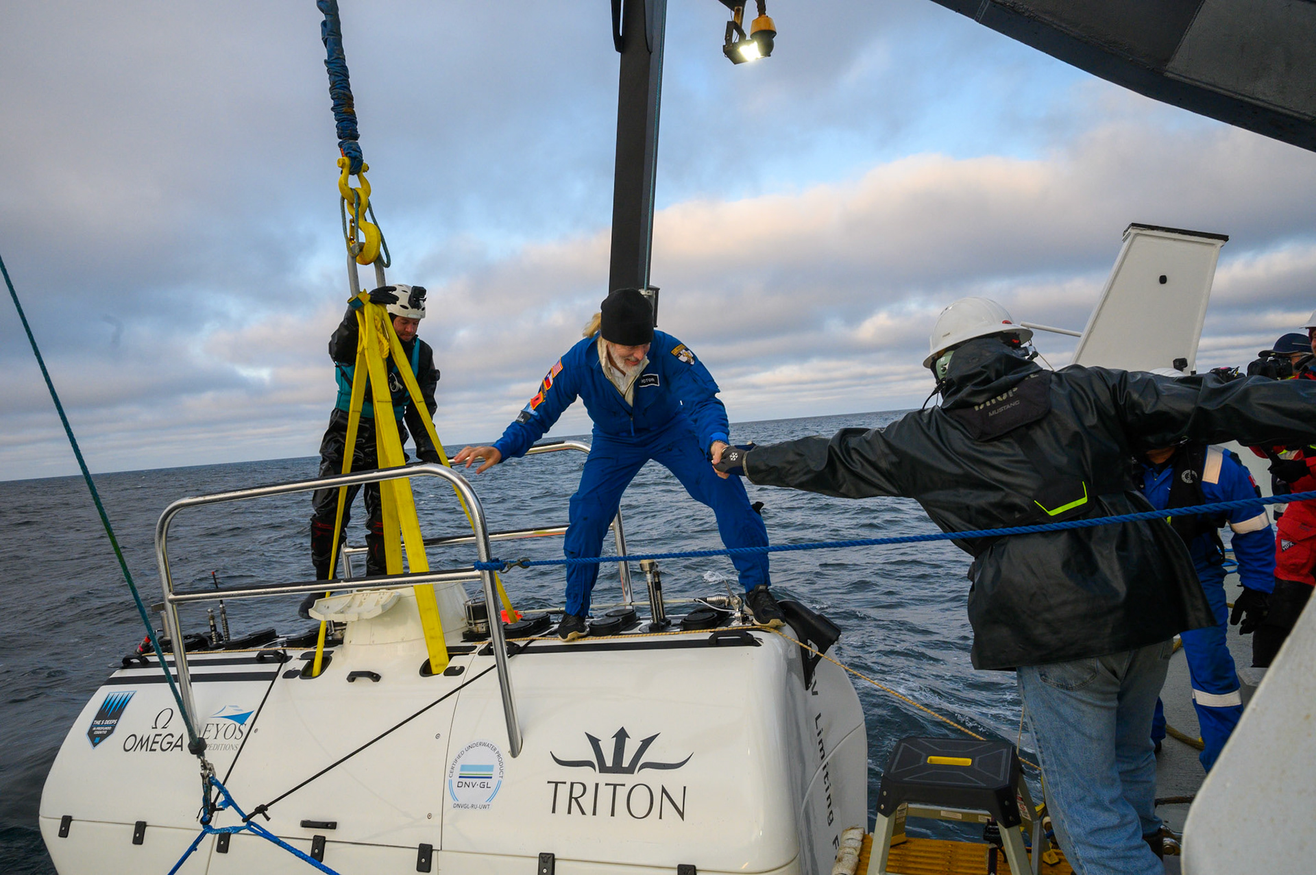 Vescovo emerges from DSV Limiting Factor