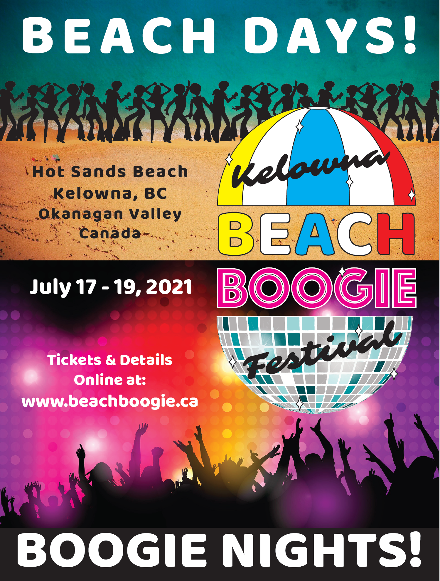Poster featuring new Event Logo