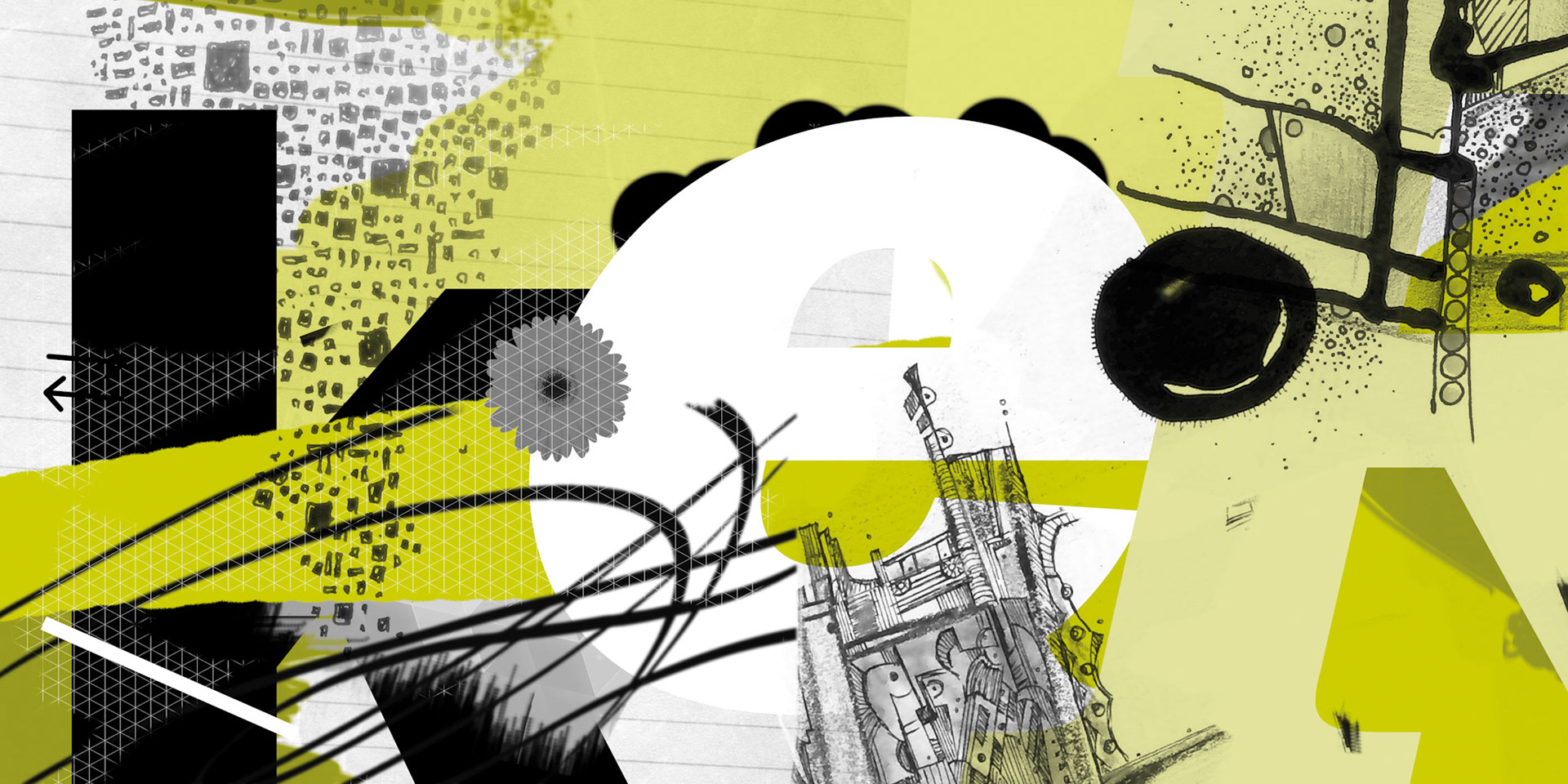 Bildmontage für Büroräume A