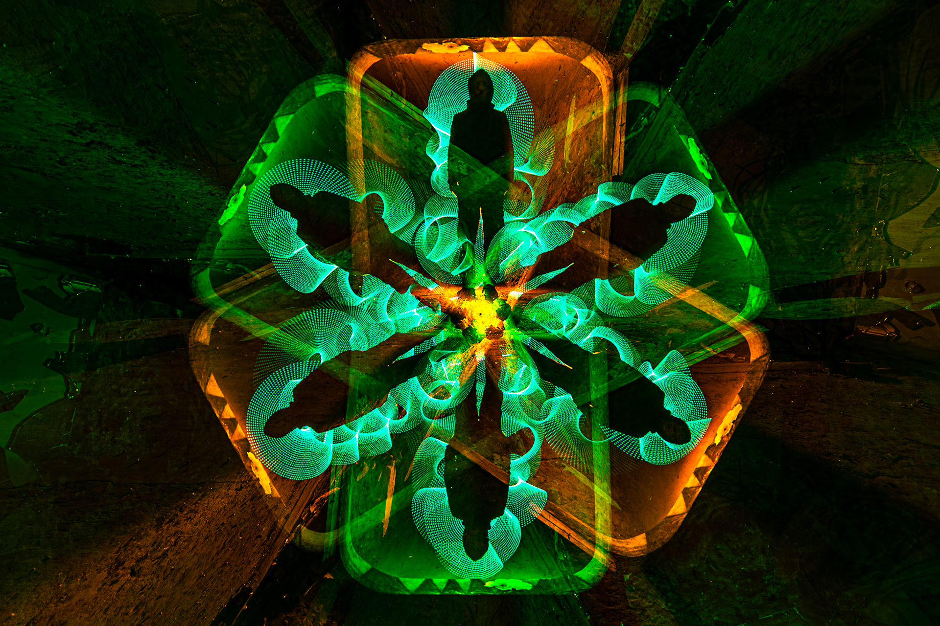 Human flower