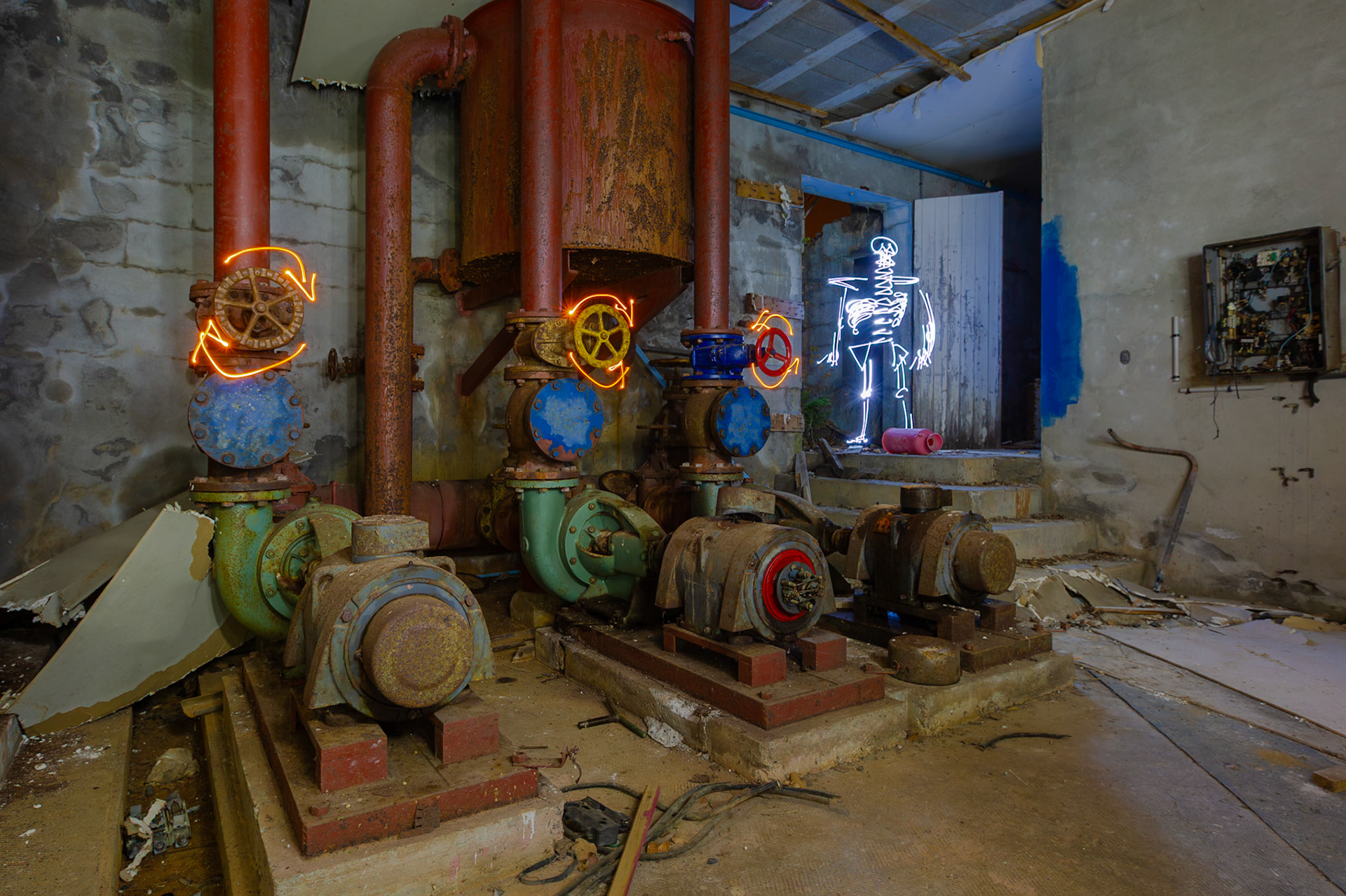 Salle des machines 