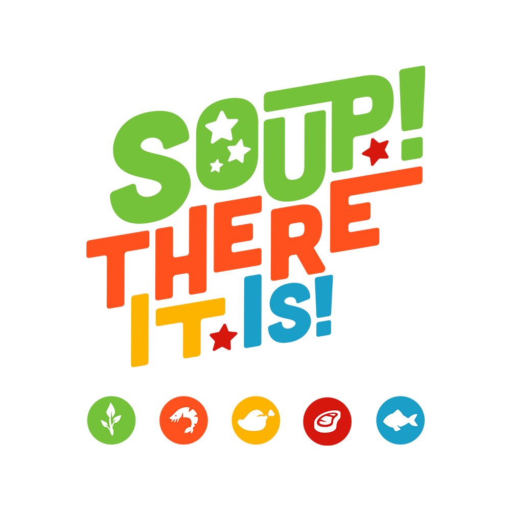 Concept piece for a soup restaurant aimed at families.