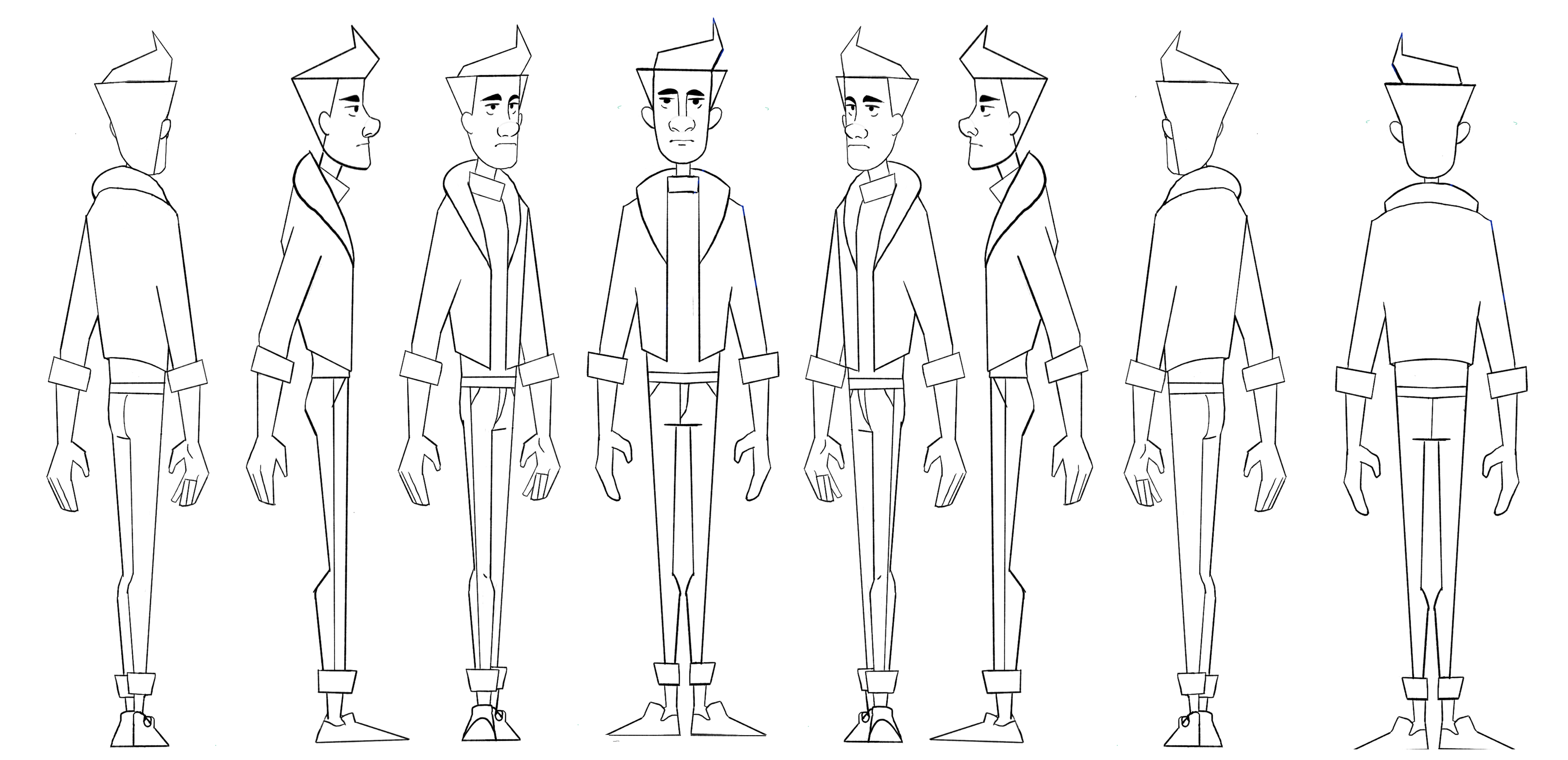 Final character design for "Alienated"