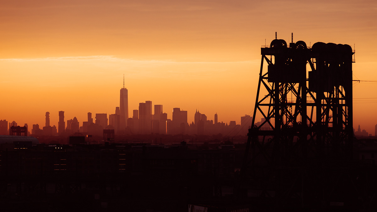 New York City seen from Newark