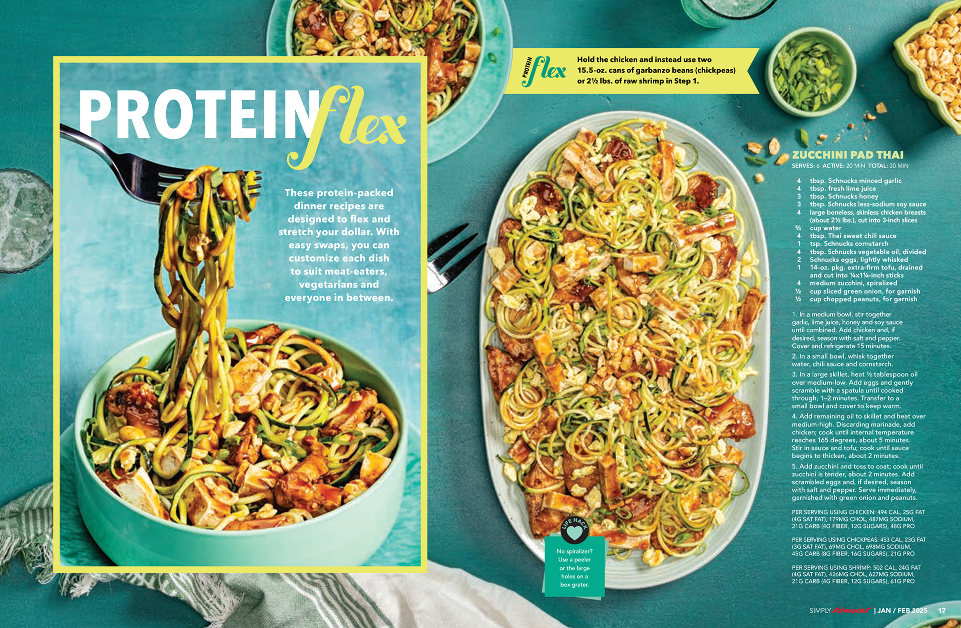 Simply Schnucks Protein Flex Jan/Feb 2025