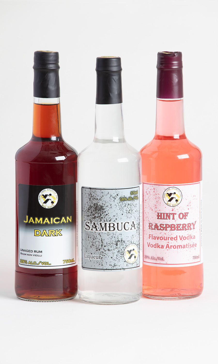 Home Town Spirits Product Photography. 2019.