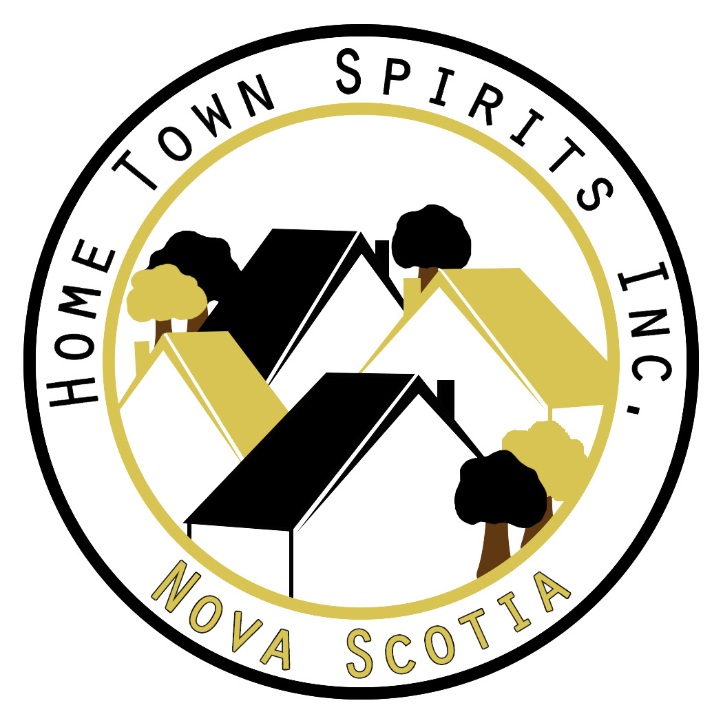 Home Town Spirits Logo Design. 2019.