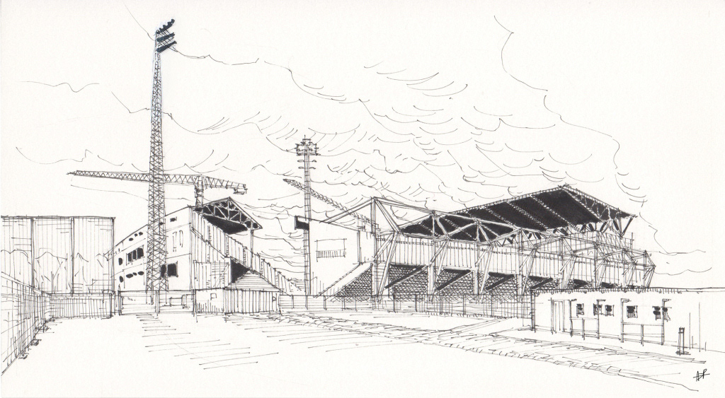 Antwerp Stadium I (29,7x21 cm)