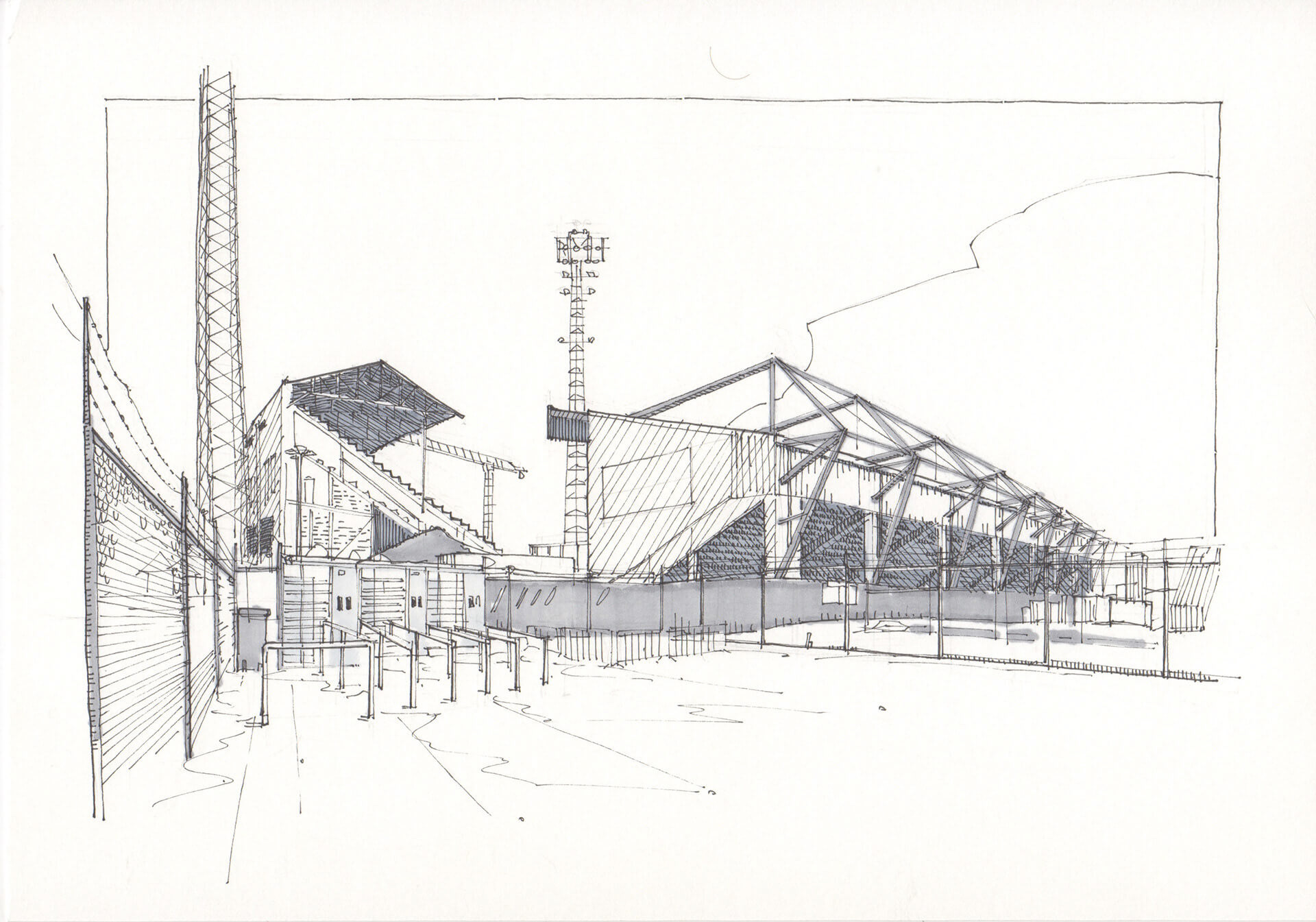 Antwerp Stadium III (29,7x21 cm)