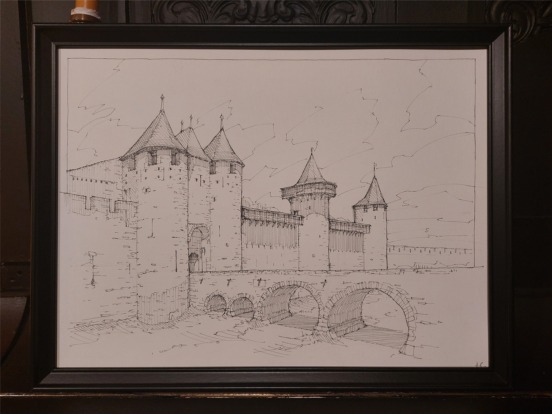 Carcassonne (42x29,7 cm)