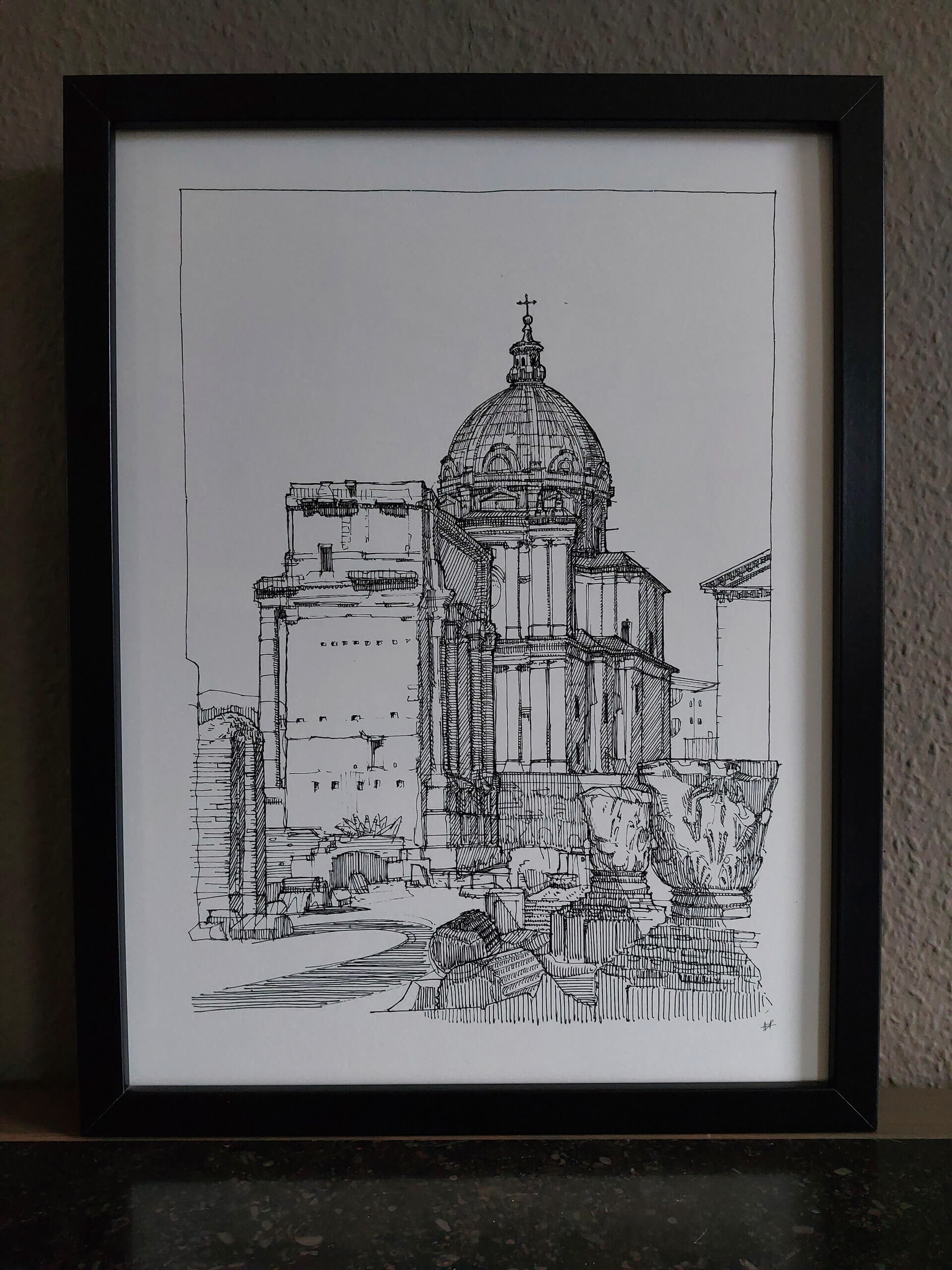 Palatine Hill (42x29,7 cm)