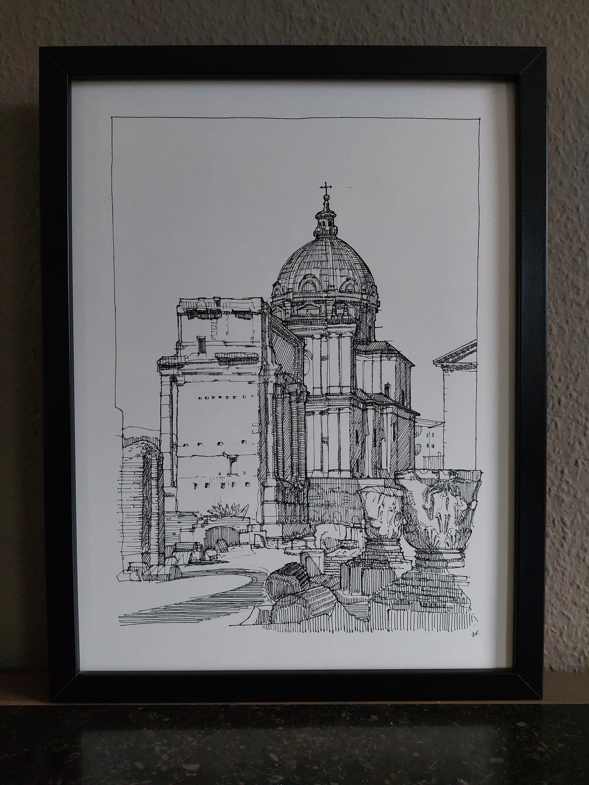 Palatine Hill (42x29,7 cm)